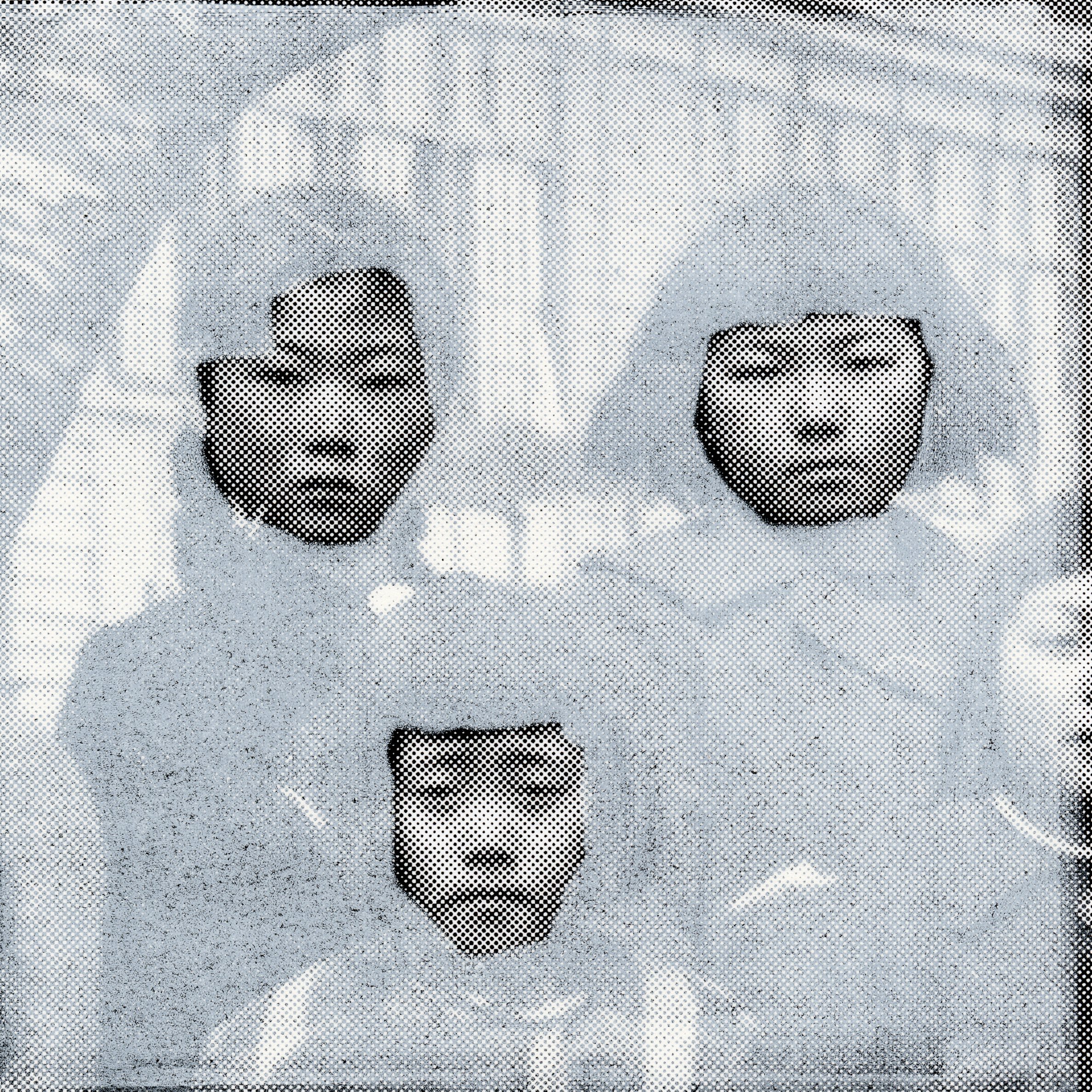   Nakagin Capsule Girls 06 , 2023, Akua monotype on pigment print, 8x8. 