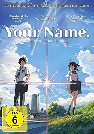Your Name DVD