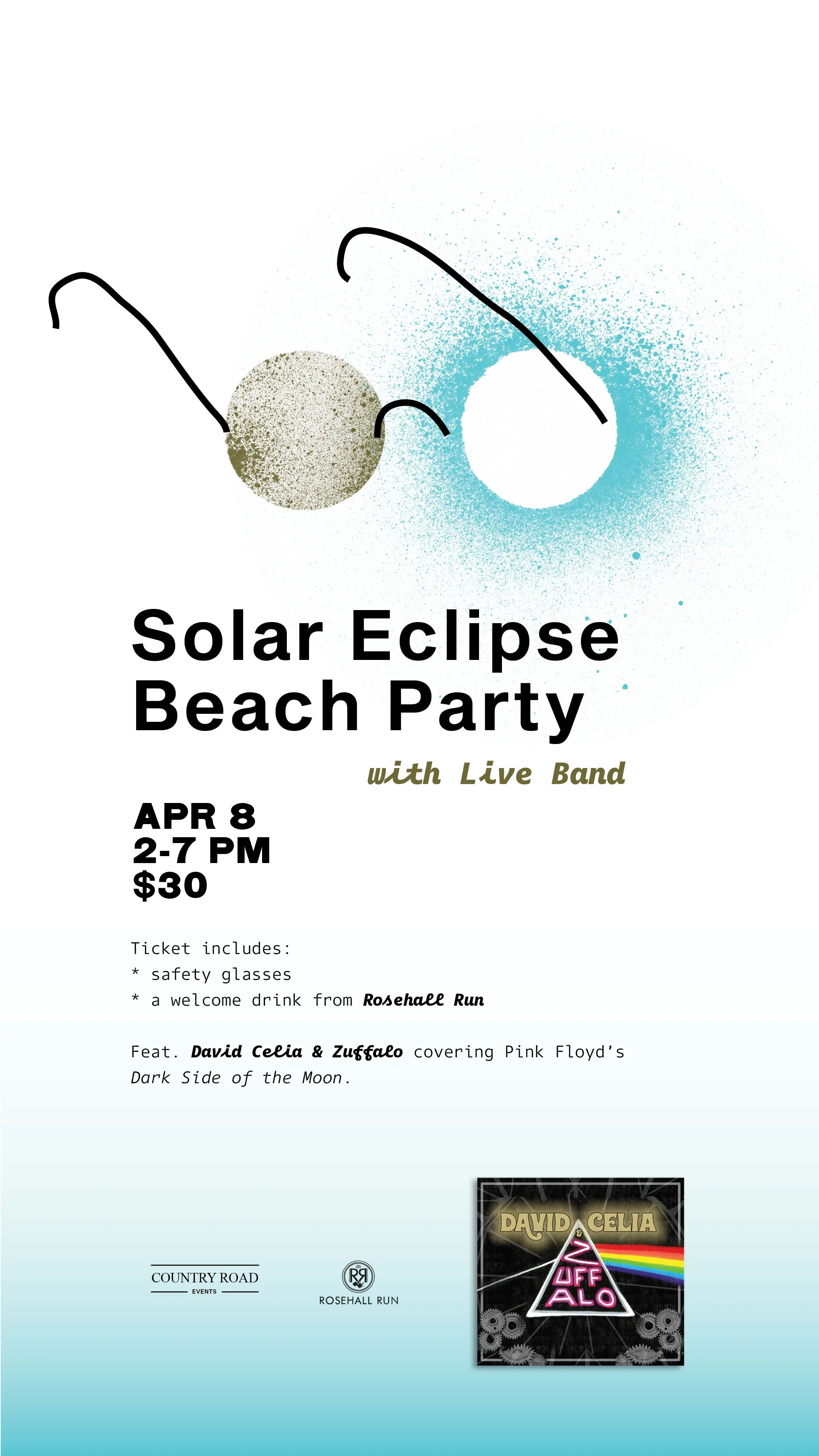 SOLAR ECLIPSE BEACH PARTY AT THE DRAKE DEVONSHIRE