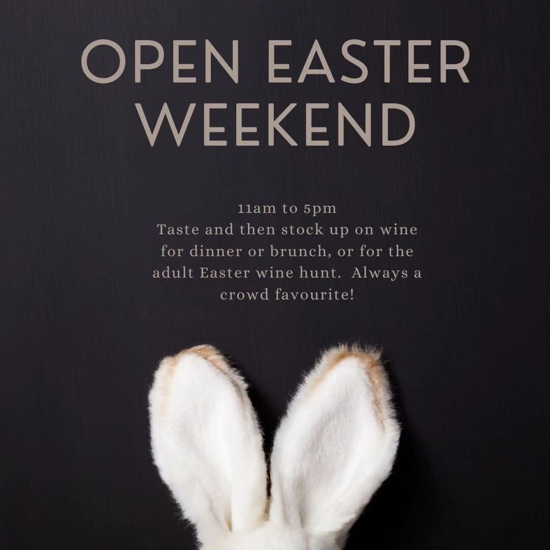 We'll be so &quot;hoppy&quot; to see you!  Stop by!

#pecwine #southeasternontario #vqawine #easterwinehunt