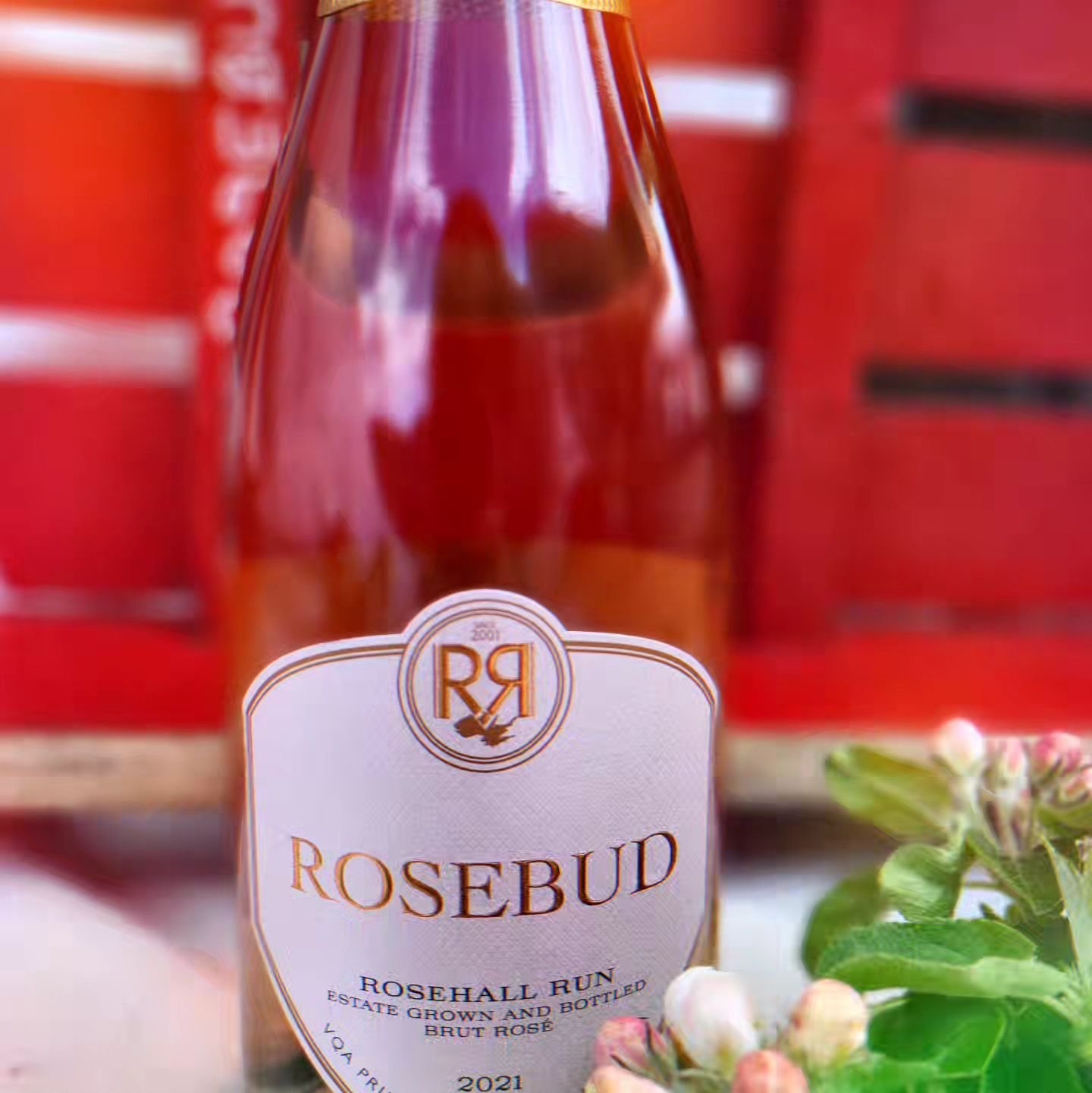 🌹🌹🌹NEW RELEASE!!! What's better than a dozen roses?  Just one very special Rosebud, and you know we can't resist a good movie or music reference.

Just like Citizen Kane, this 100% Pinot Noir Traditional Method Sparkling from the 2021 vintage is a