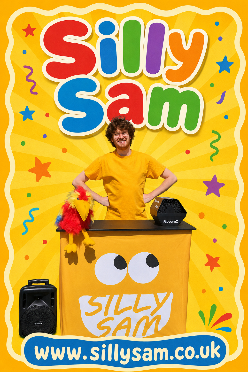 Saturday Afternoon Kids Entertainer with Silly Sam