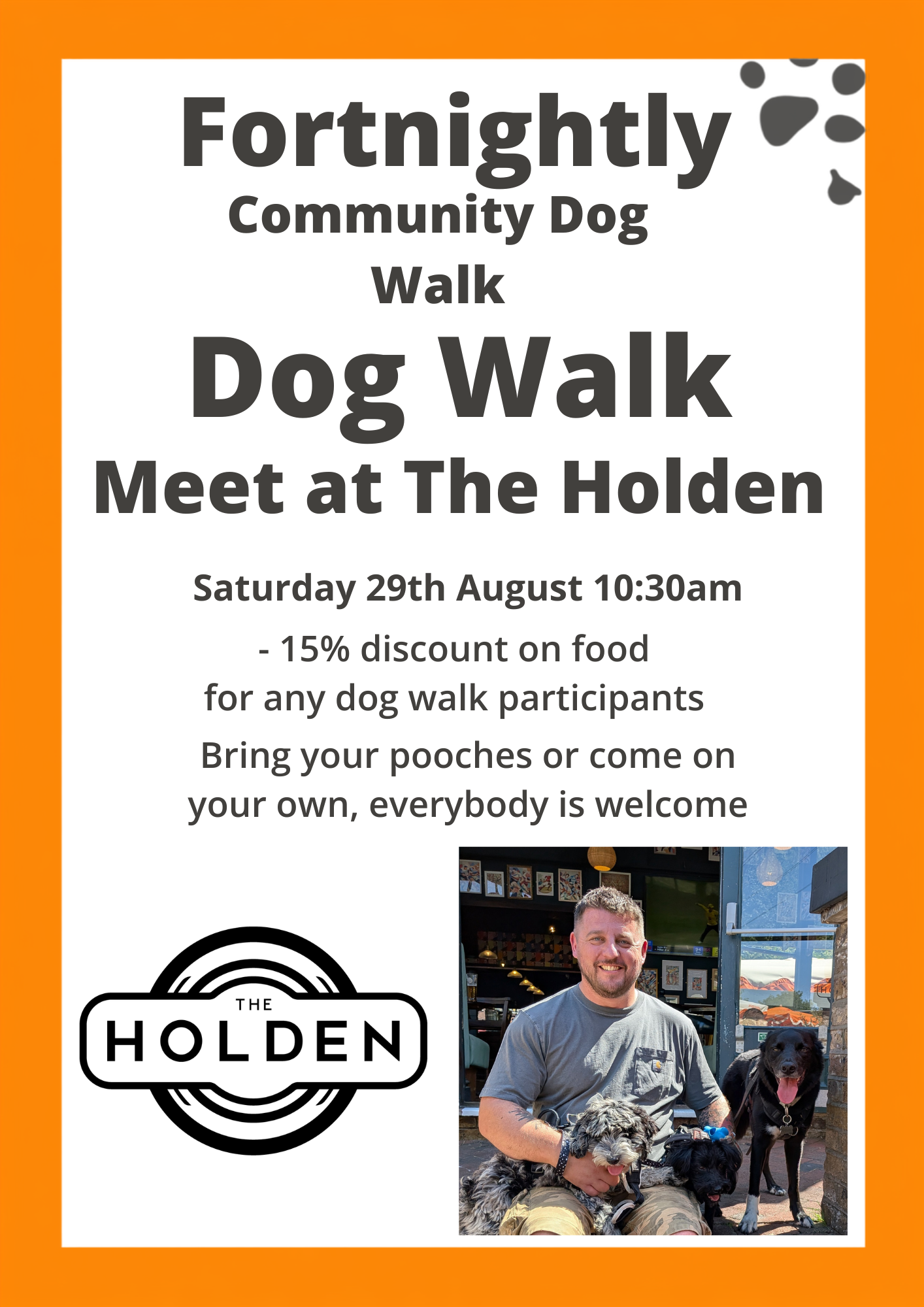 Fortnightly Community Dog Walk