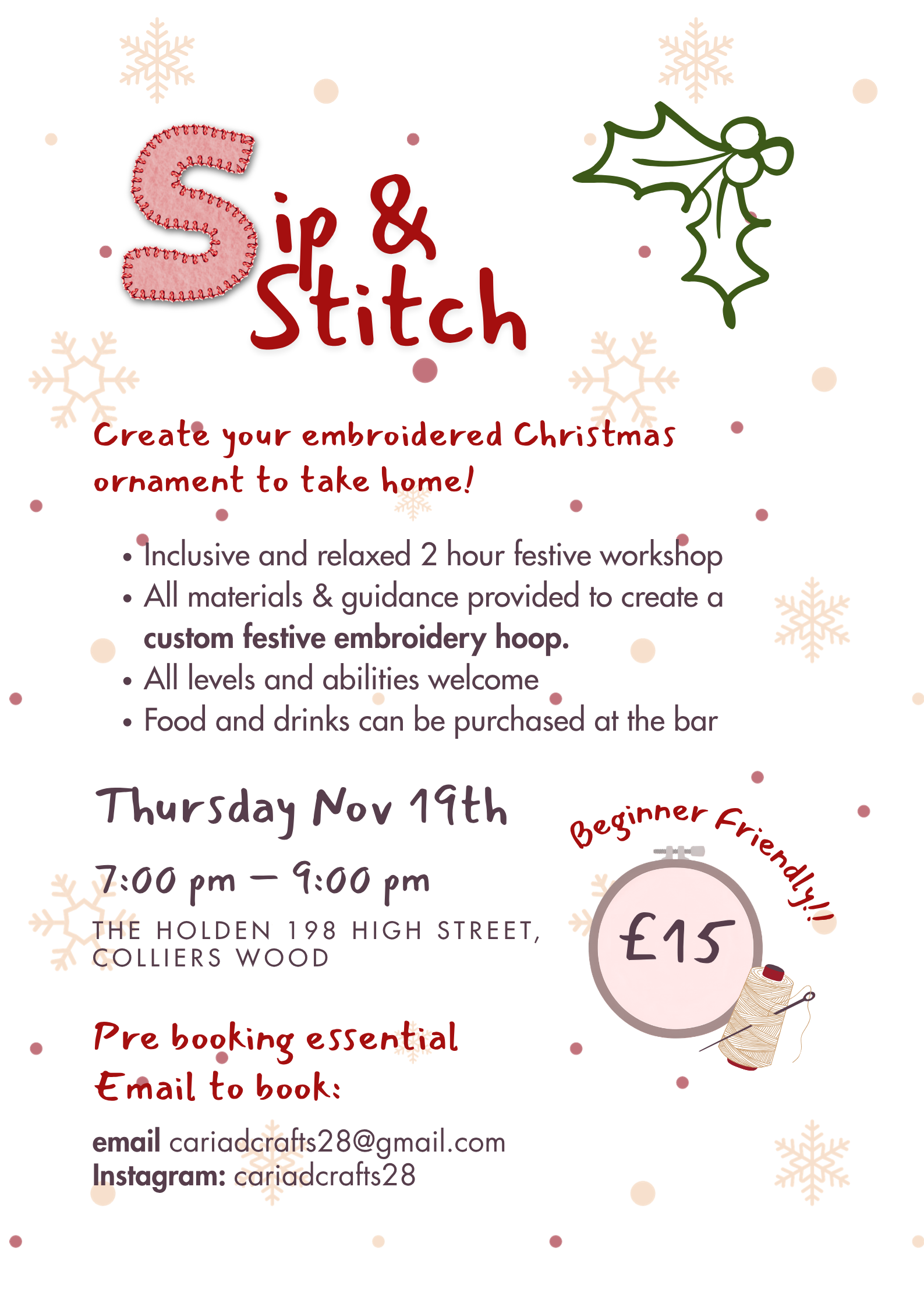 Sip n Stitch