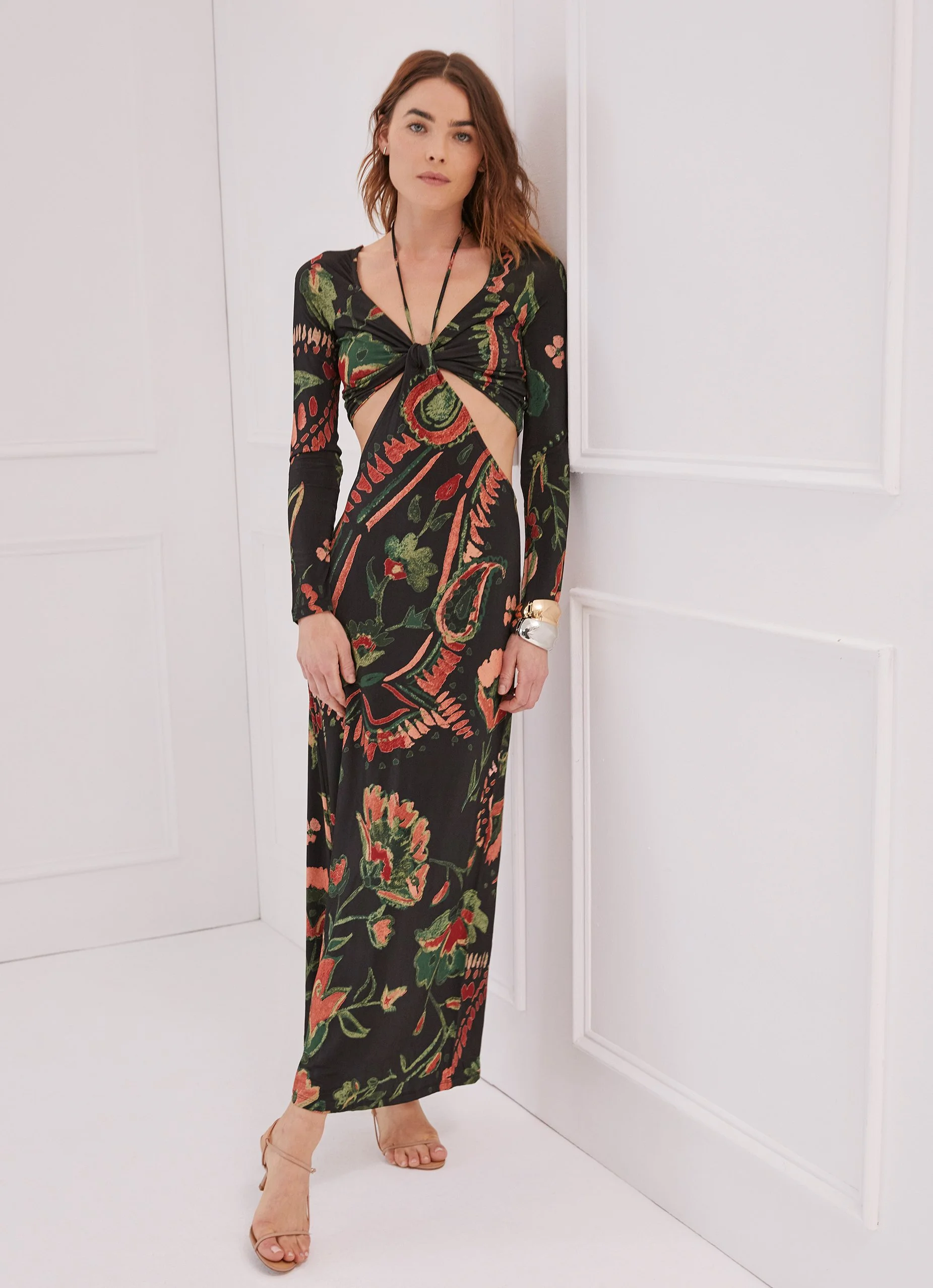 SWET002648_PaisleyLong SleeveCutOutDress_BlackCombo_03.jpg