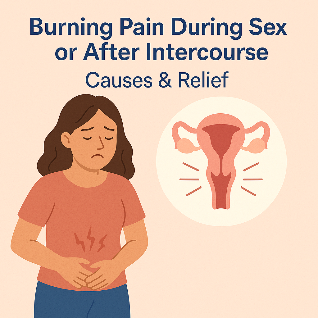Burning Pain During or After Sex – Causes and How to Find Relief
