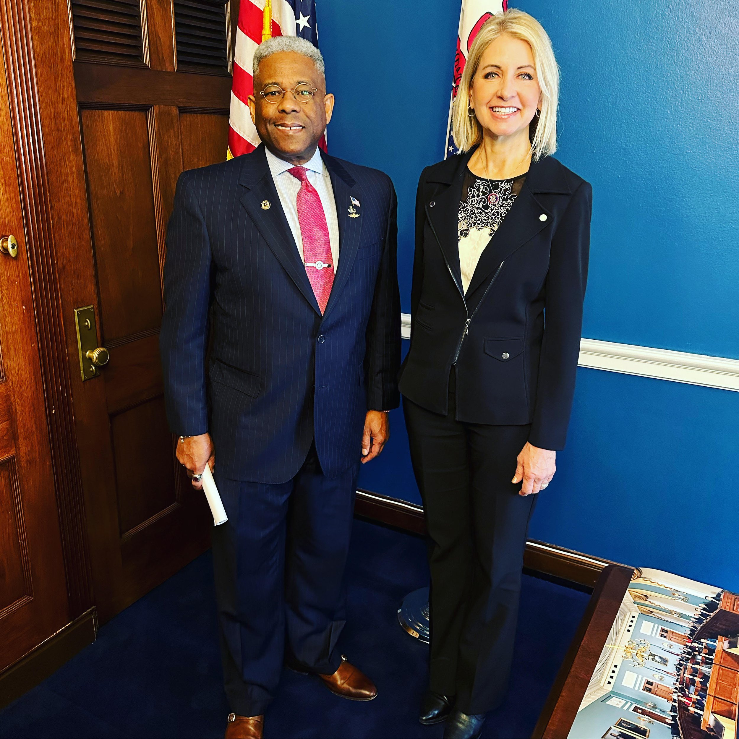 Allen West with Rep. Mary Miller