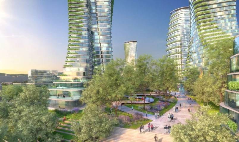Rendering: Conceptial design for Oakridge Centre