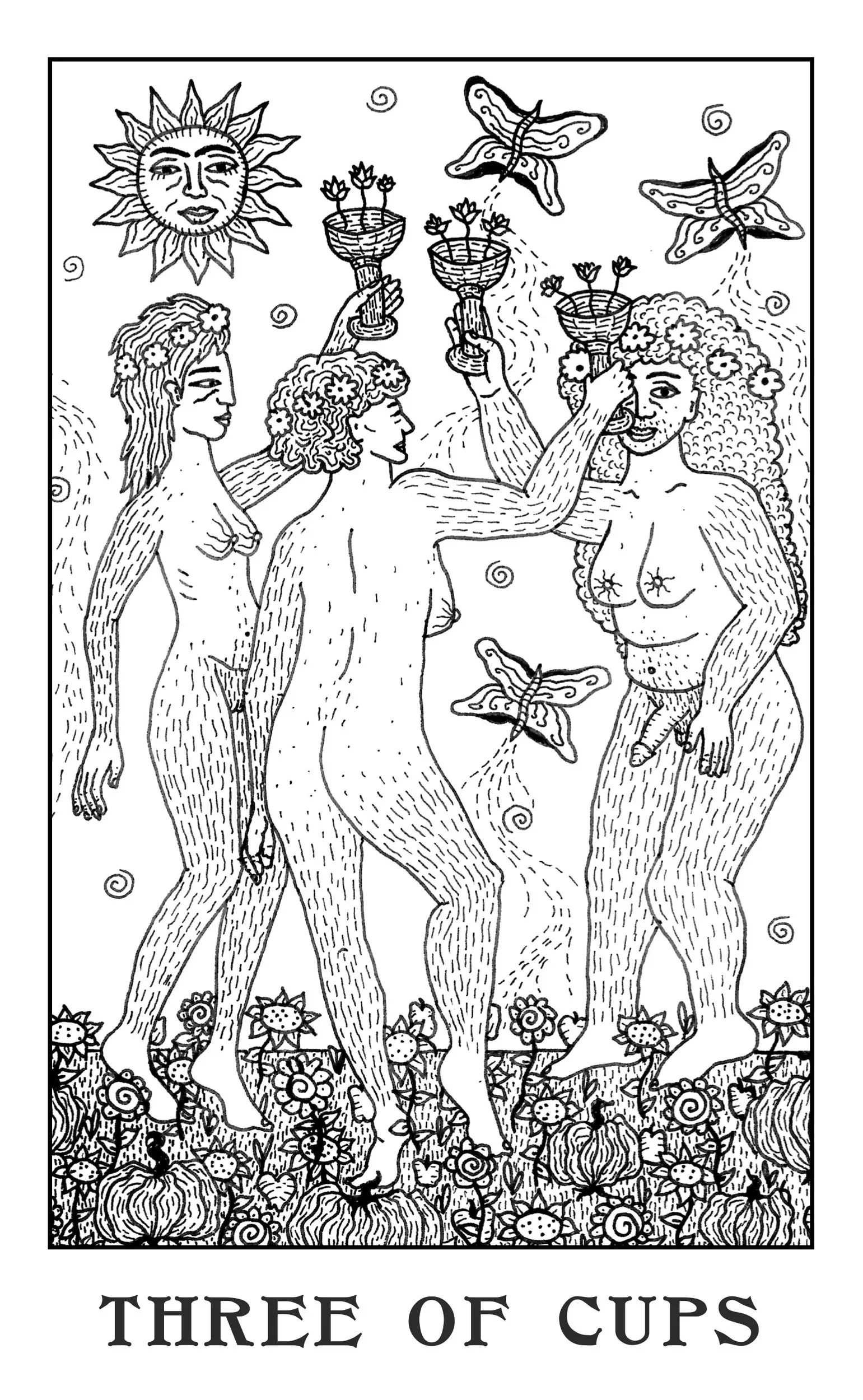 Three of Cups