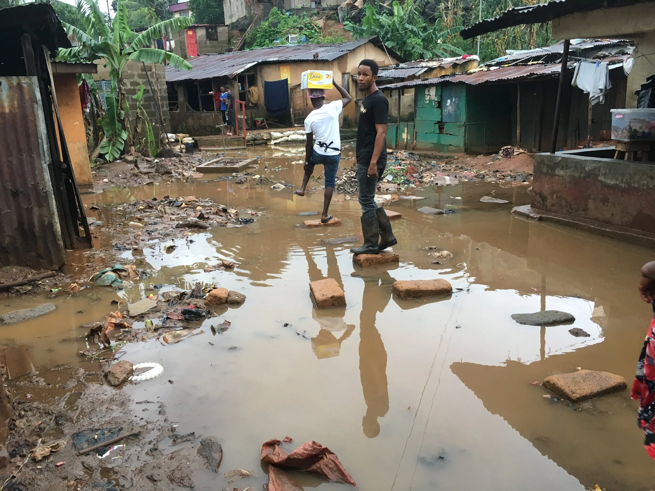 Dreams persevere despite floods in Freetown
