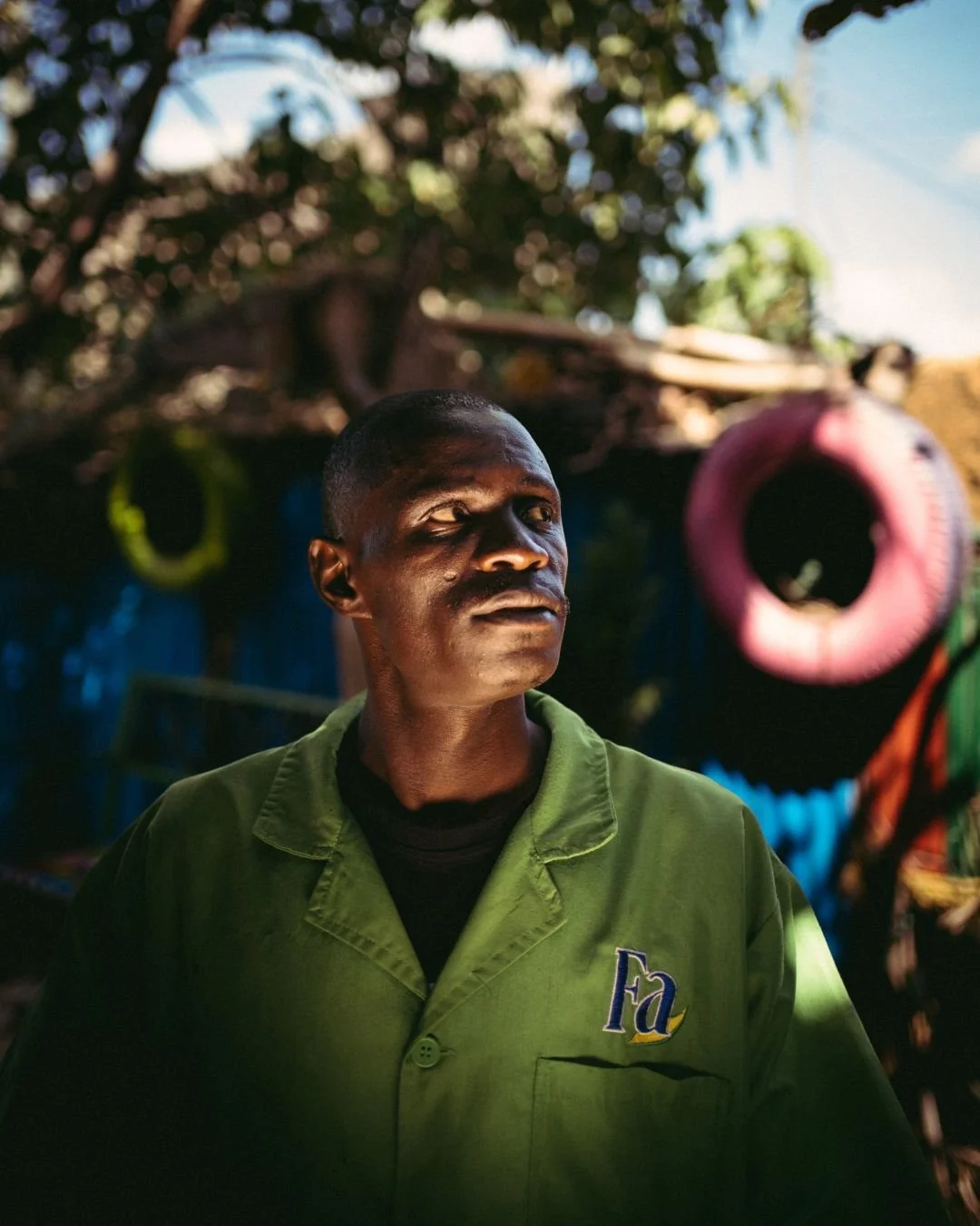 "The thinking capacity of two people will become totally different, when you expose one to this green spaces everyday." 🌱
Evans transforms neglected spaces in Dandora into green places where kids can play, where birds return, where minds