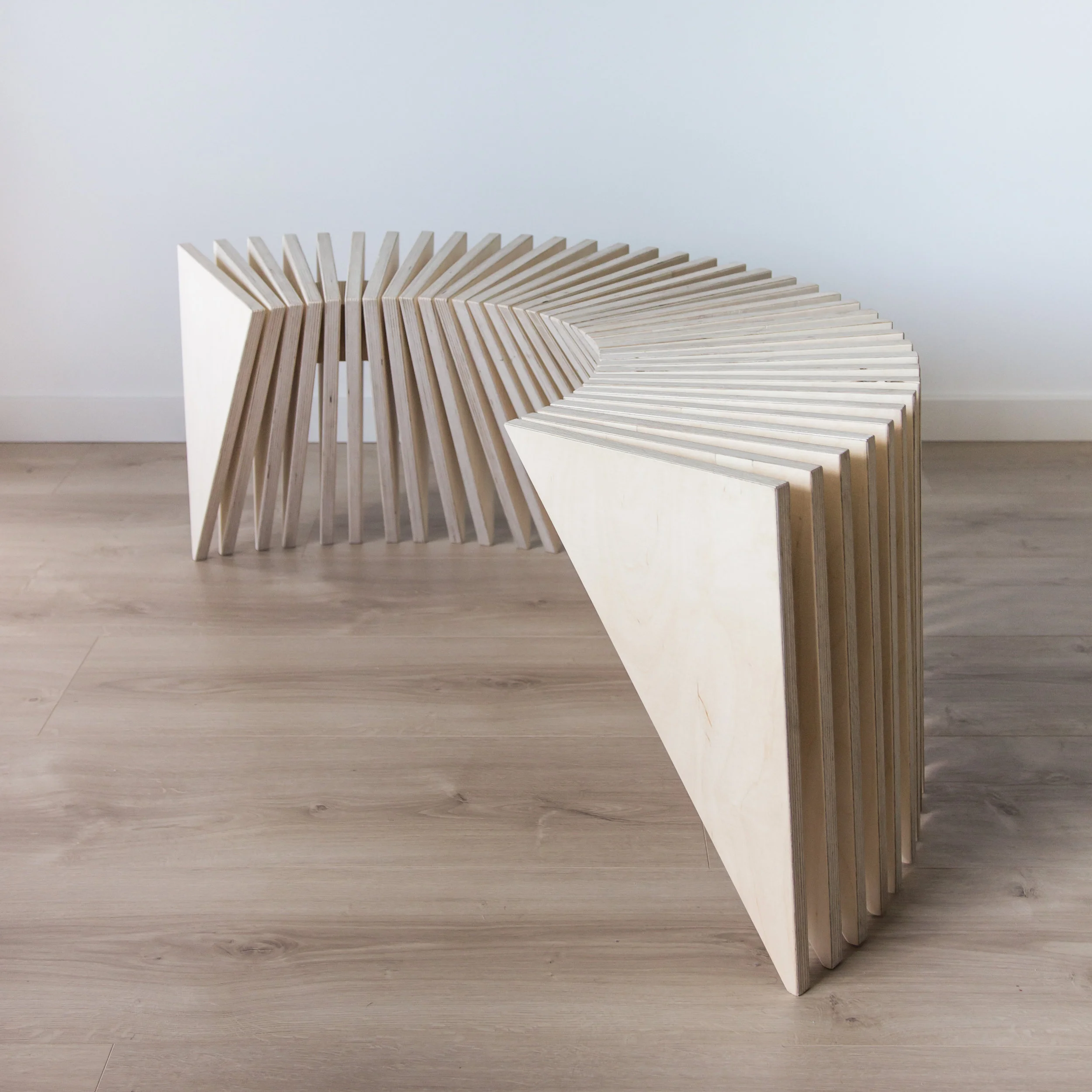 Plywood Bench Printable Plans