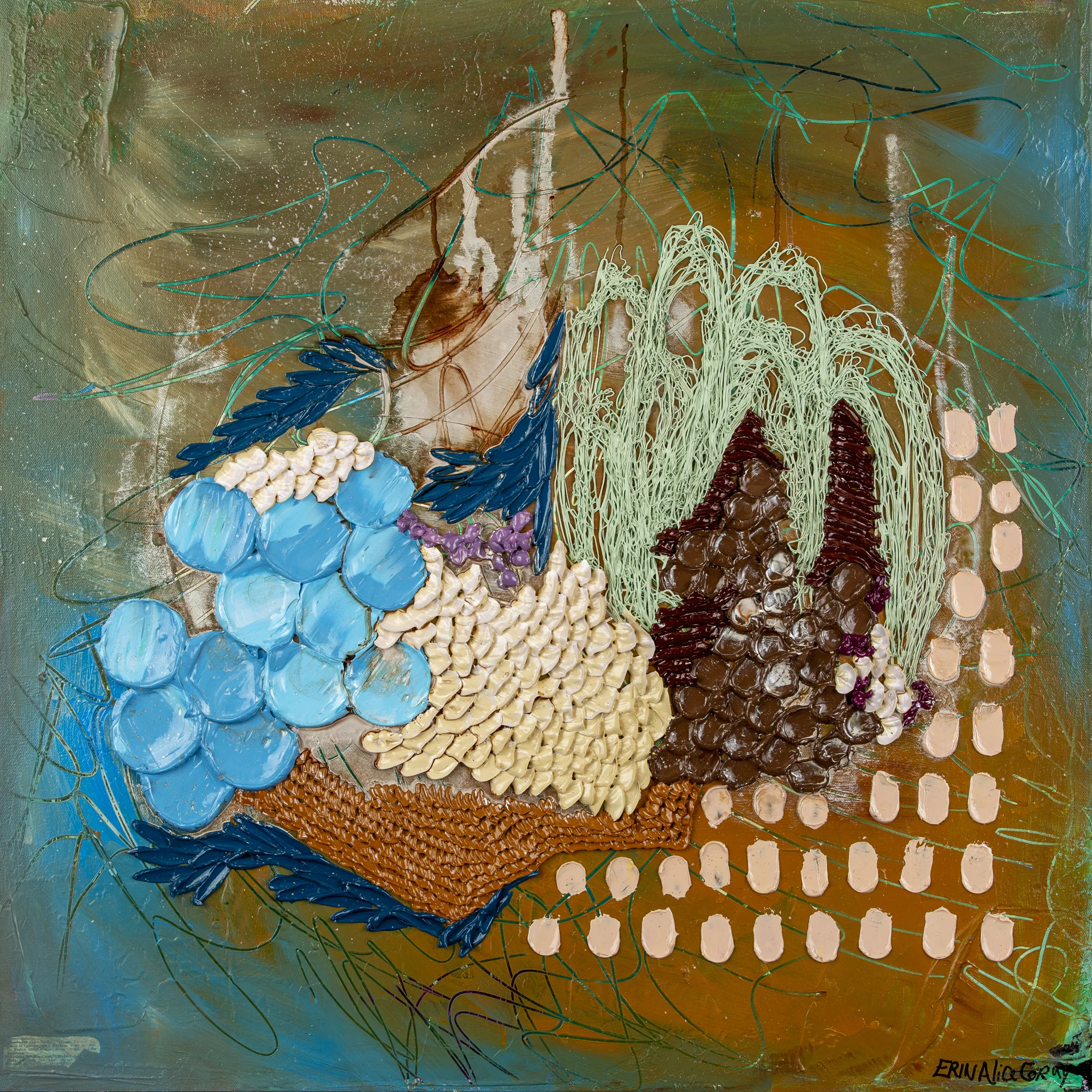 Here 30" x 30" — $530