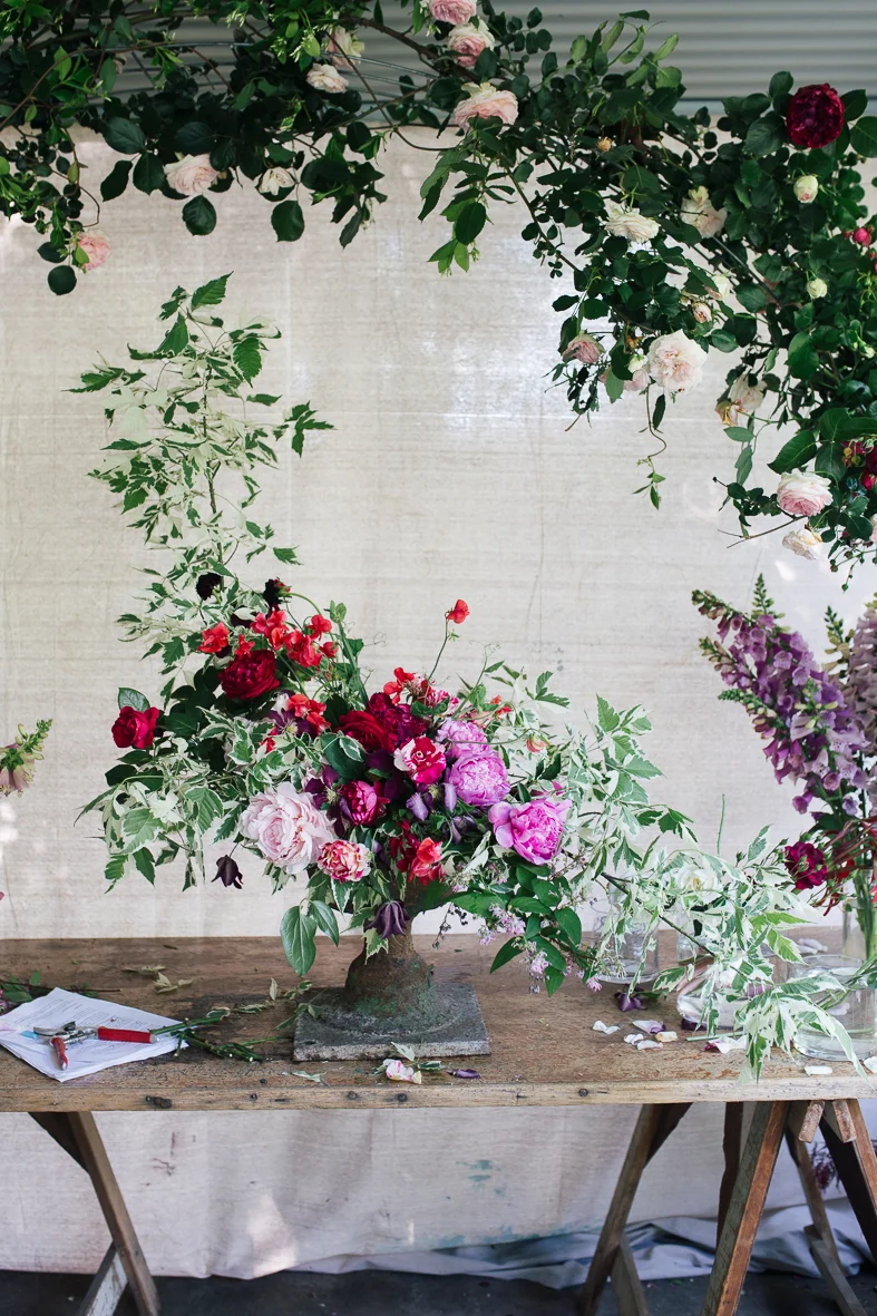 Tenterfield Flower Arranging with Annabelle Hickson and Painting with Nikki