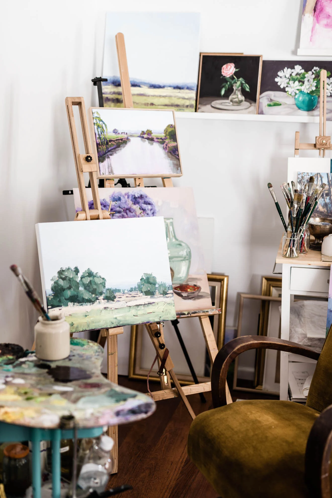 Landscape Painting and Picnic Day at Freestone Hall
