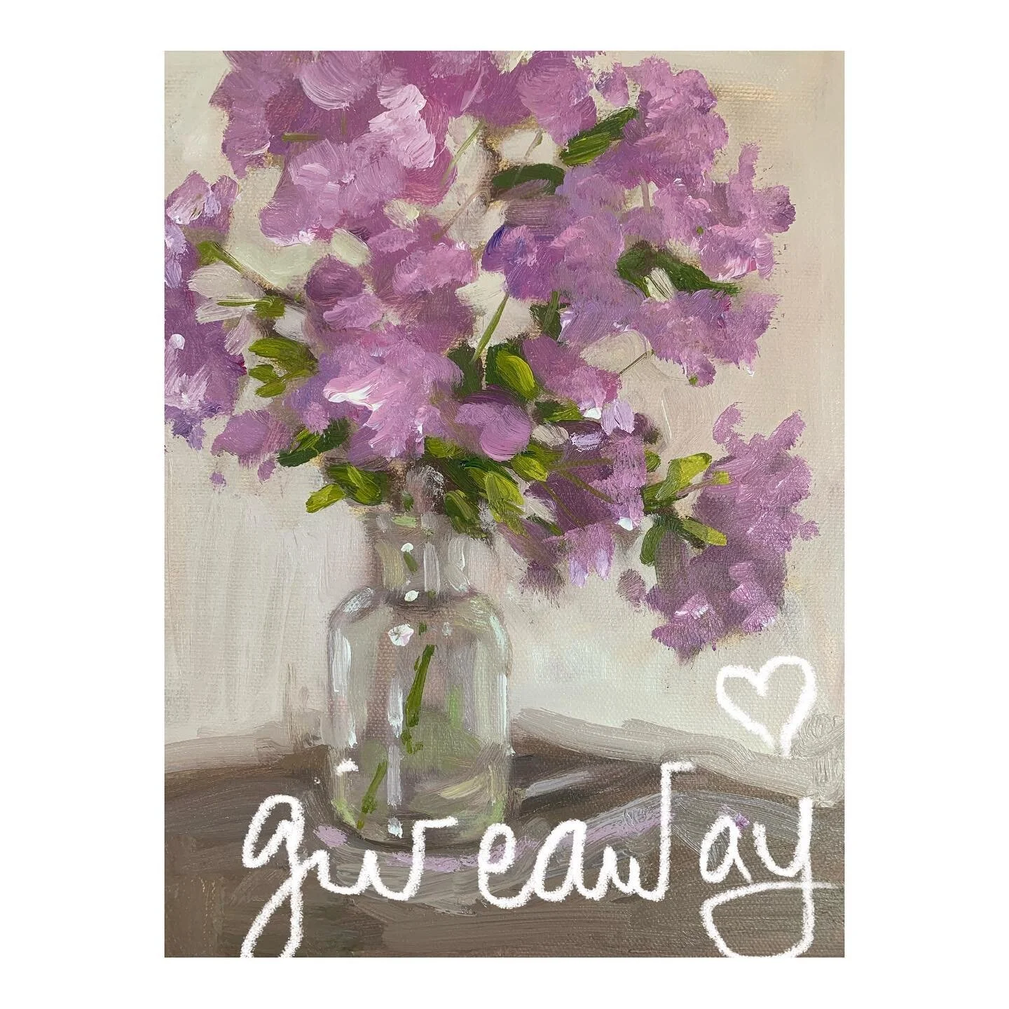 Yay..giveaways...I love them!
If you can see this 8&rdquo; x 10&rdquo; painting in your home  just like, follow and tag 2 pals and I will pick a winner this time next week! Enter as many times as you like and have a super Wednesday!! 🤗🌈

.
.
#givea
