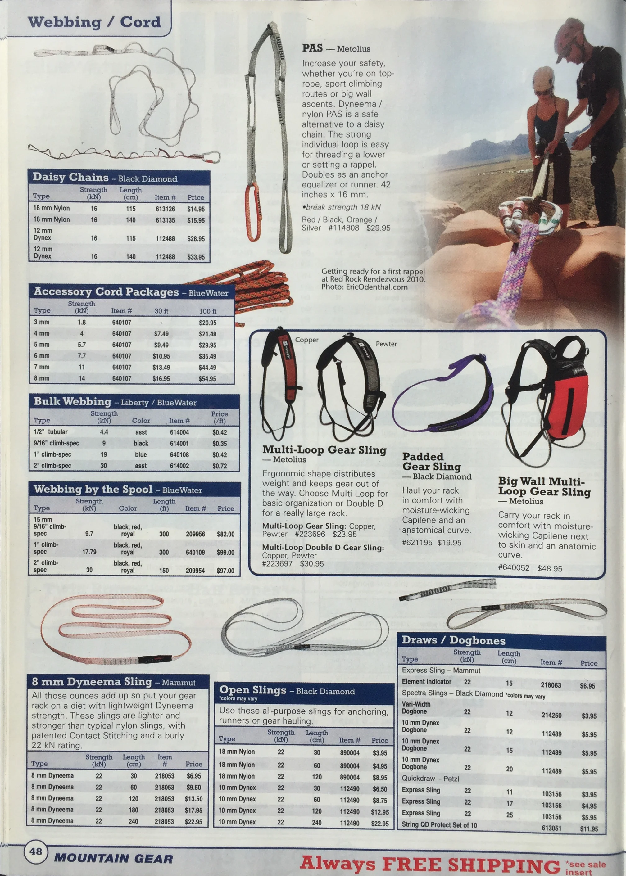 MOUNTAIN GEAR CATALOG RED ROCK RENDEZVOUS | LAS VEGAS IMAGE | ERIC ODENTHAL