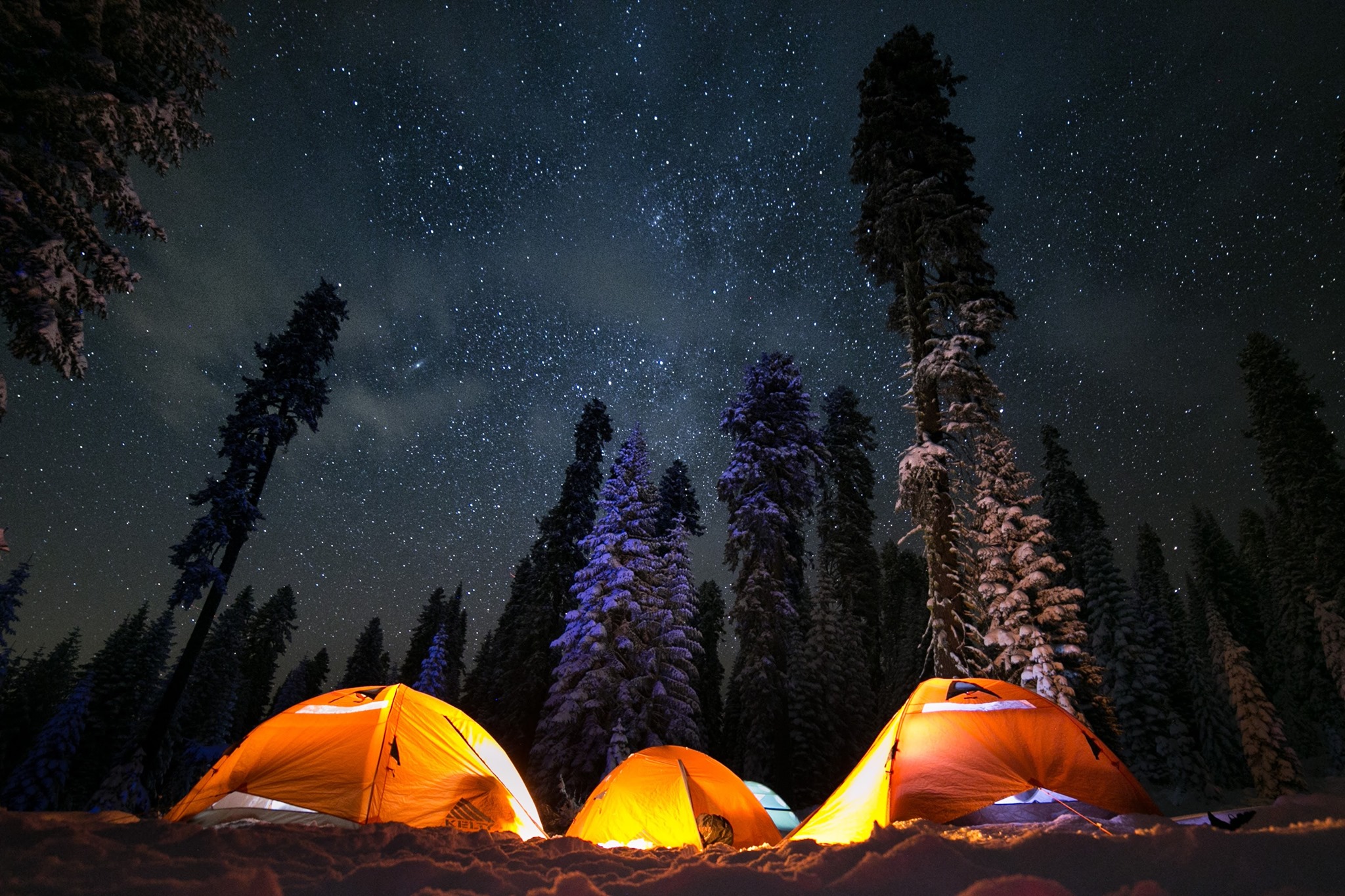 Camping at Olympic National Park with Outdoor Asian