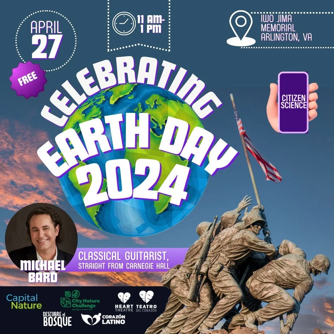 Celebrate Earth Day at Iwo Jima Memorial | Vamos a Celebrar a la Tierra en el Memorial de Iwo Jima