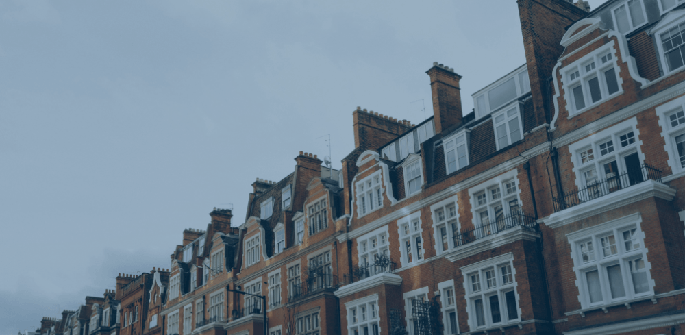 Row of period properties.