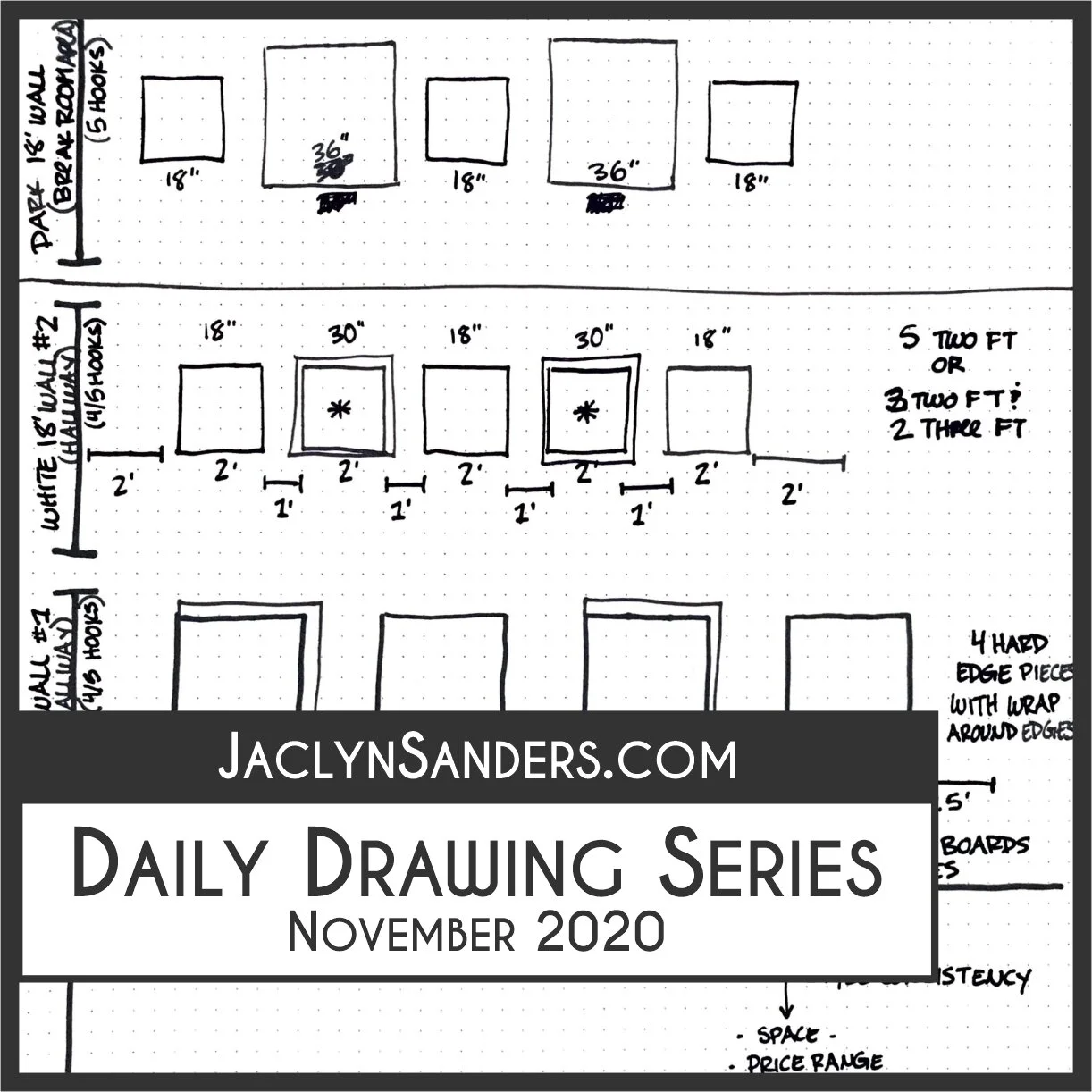 Daily Drawing Series: November