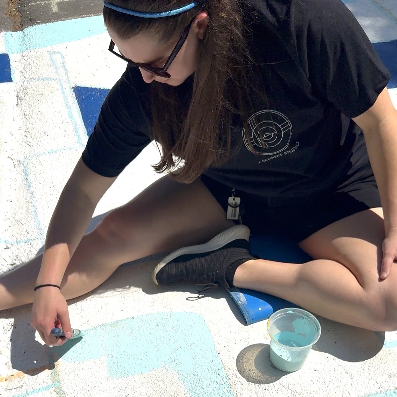 Booker Creek Storm Drain Mural