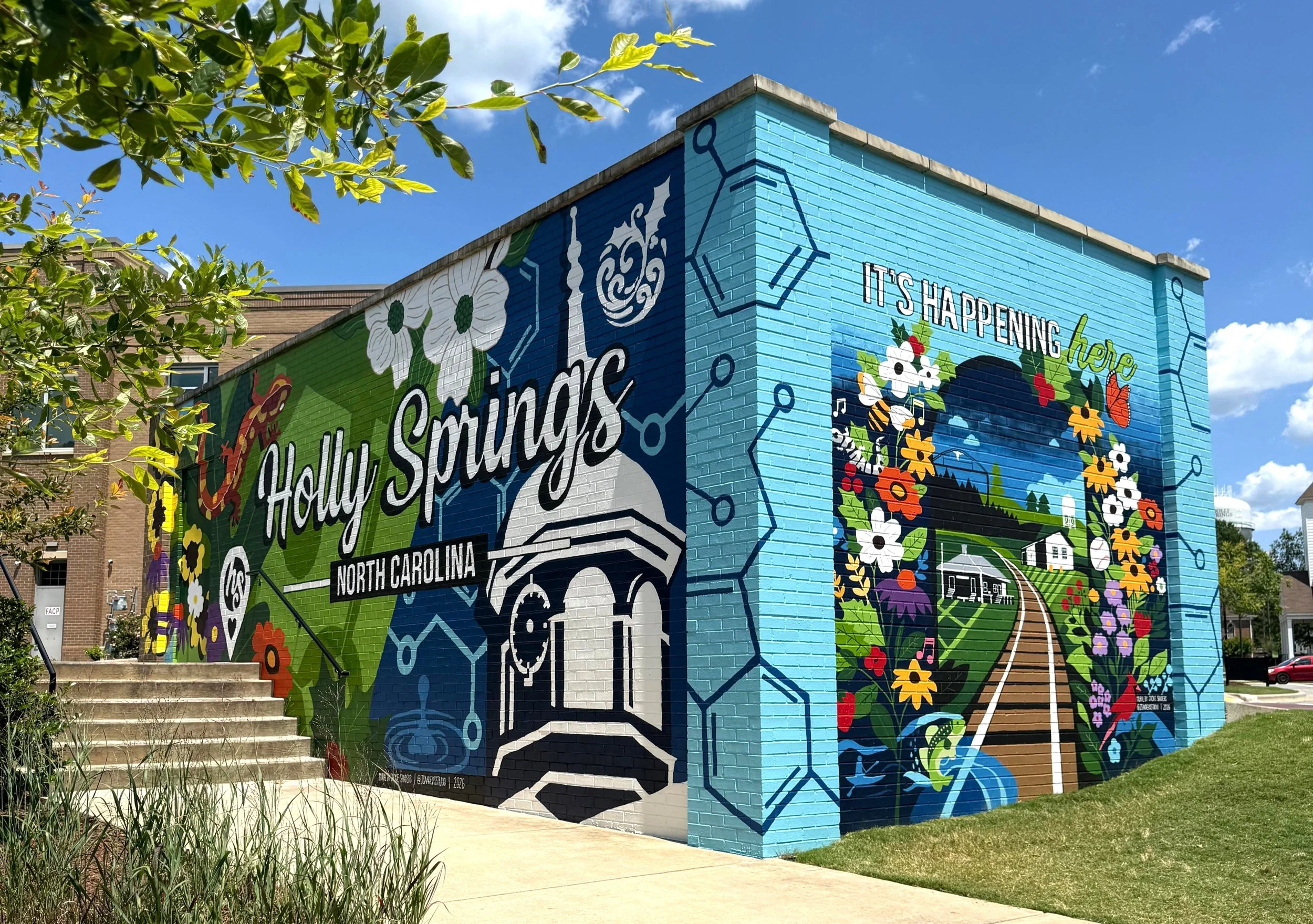 Holly Springs Downtown Mural 