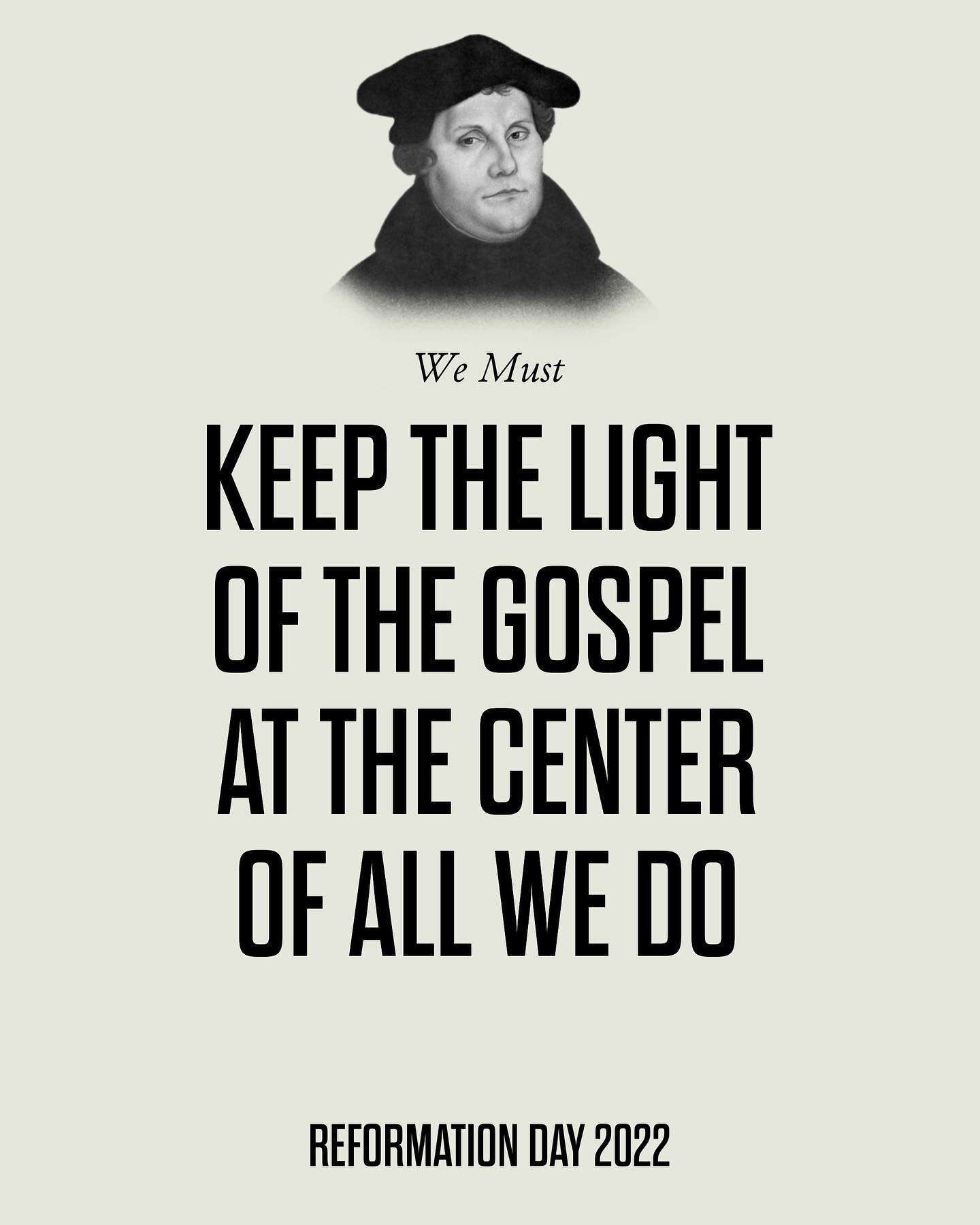 Happy Reformation Day!