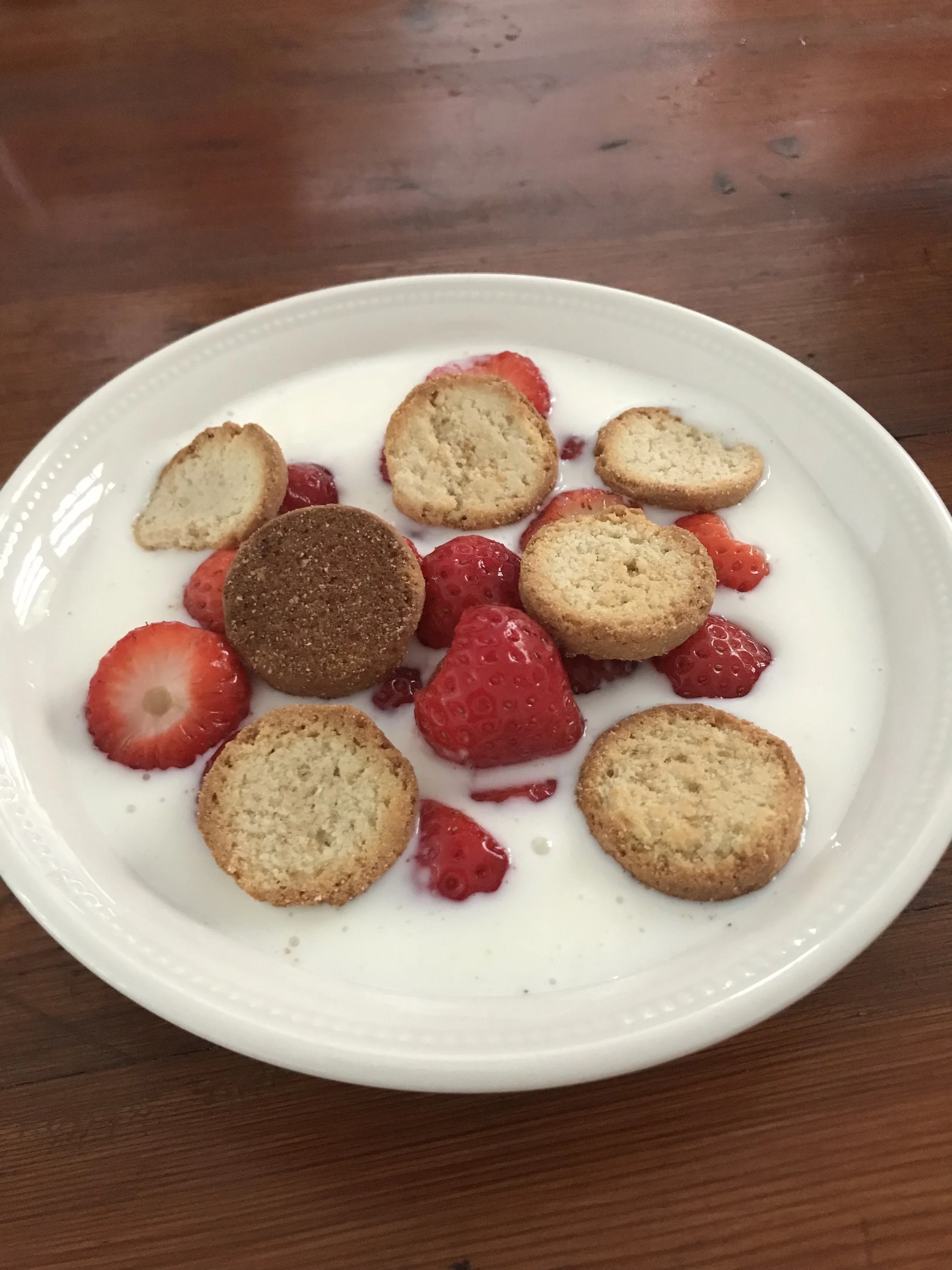 Koldskål med kammerjunkere