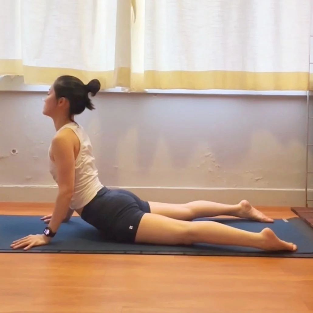 瑜伽動作 | 眼鏡蛇式 Cobra 練習和好處 | Bhujangasana