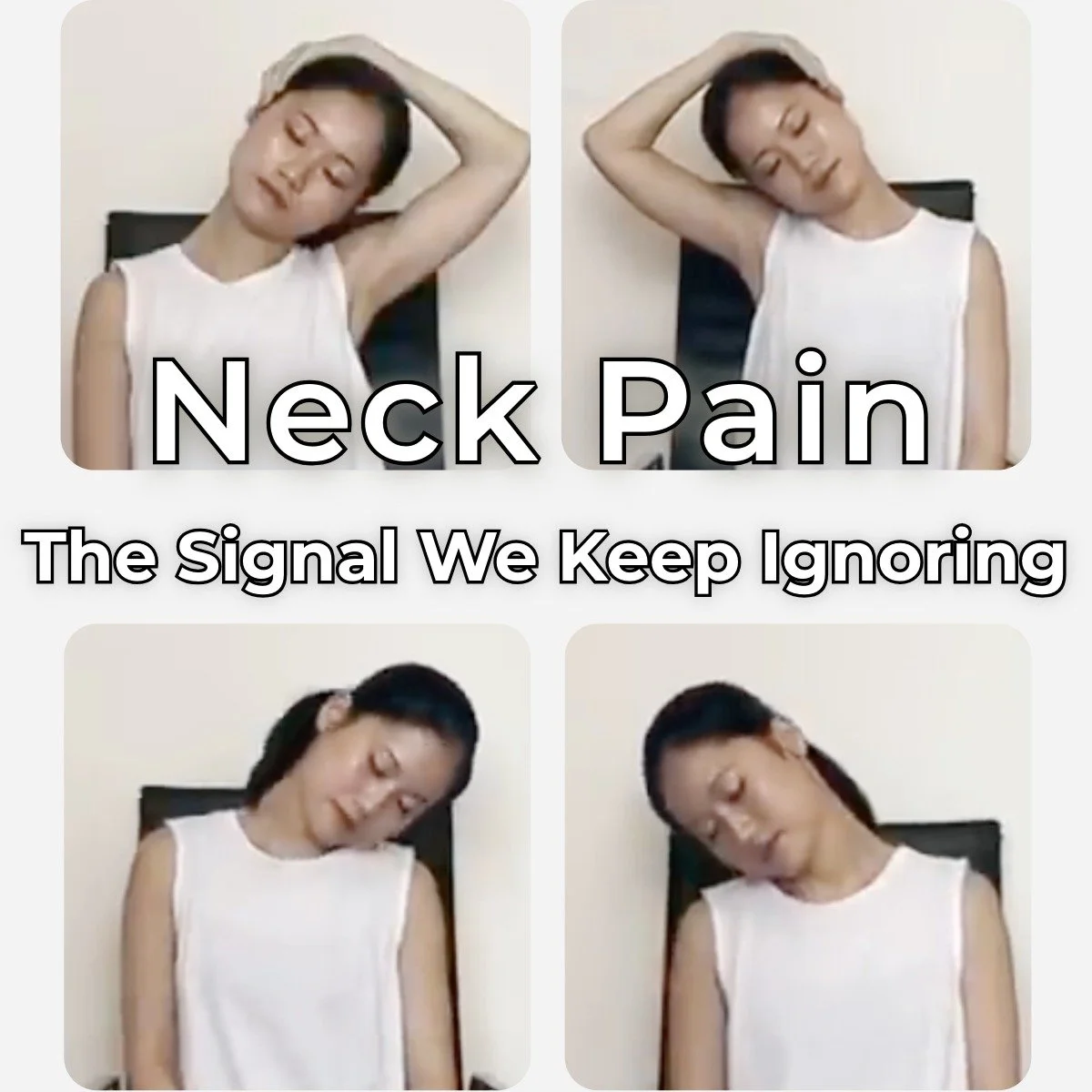 Neck Pain: The Signal We Keep Ignoring