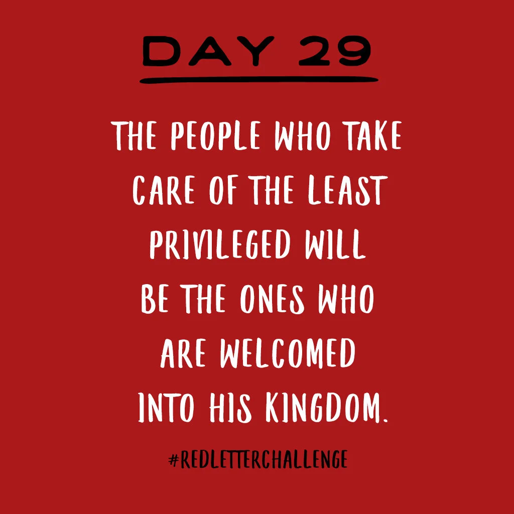 RLC: Day 29 - Giving