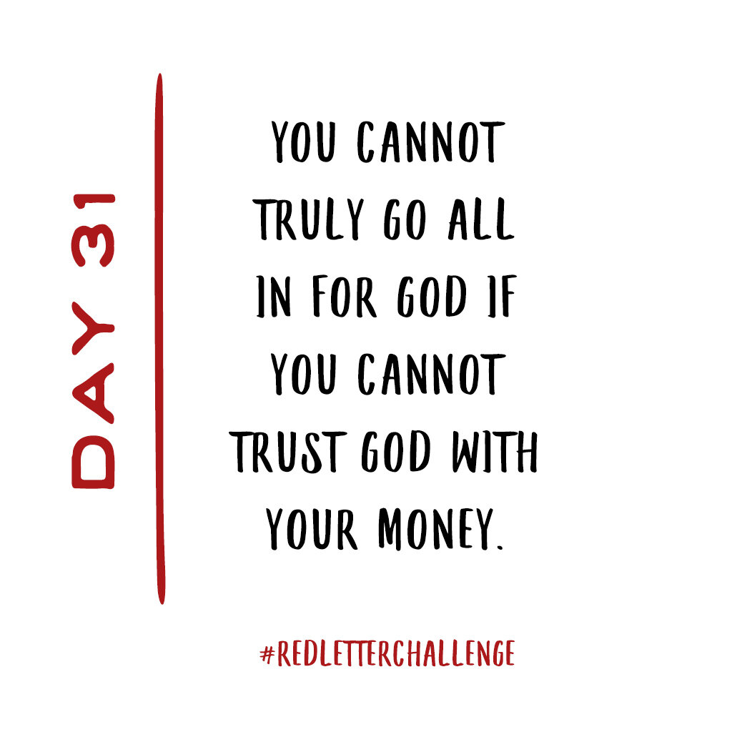 RLC: Day 31 - Giving