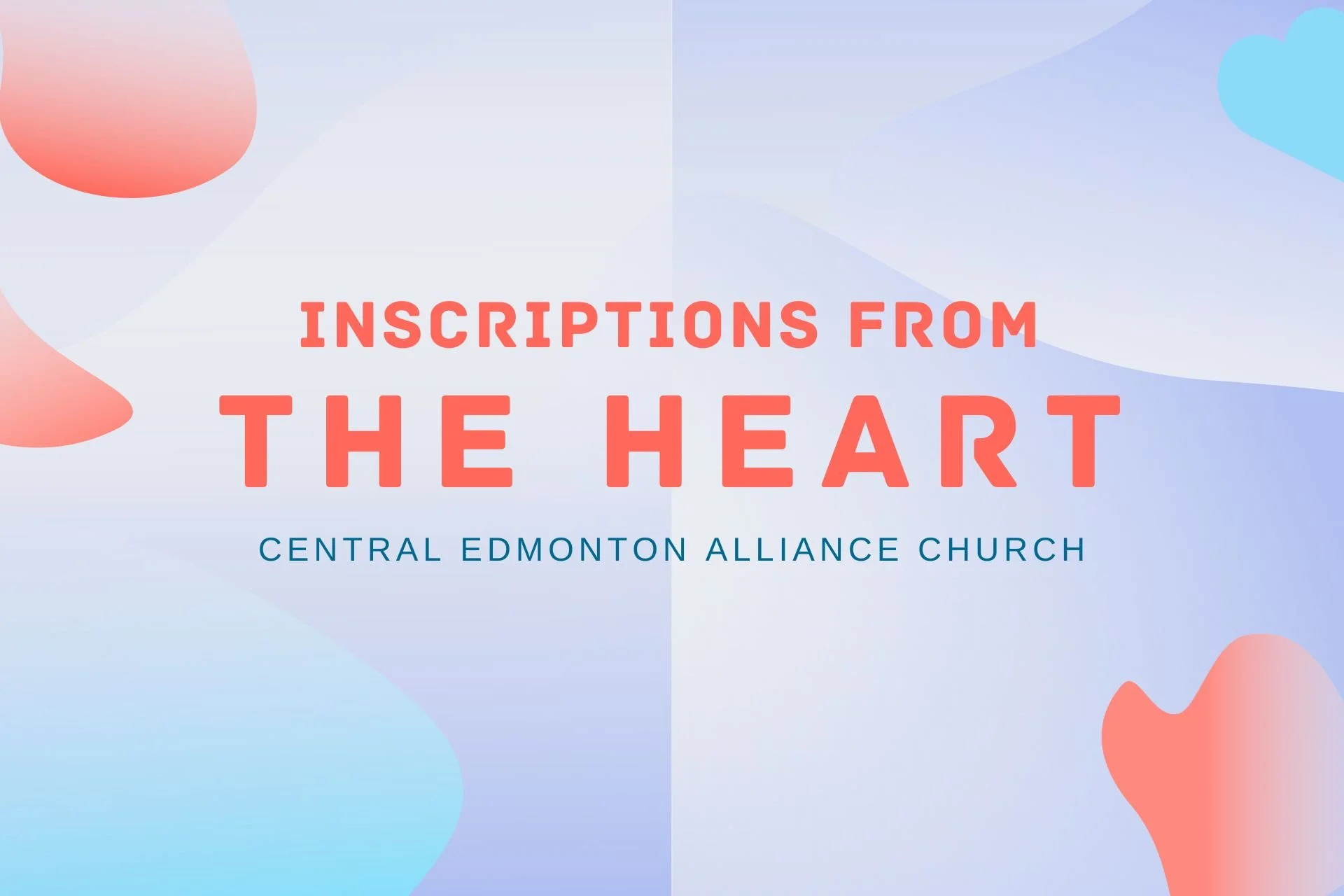 September 23, 2023 - INSCRIPTIONS FROM THE HEART