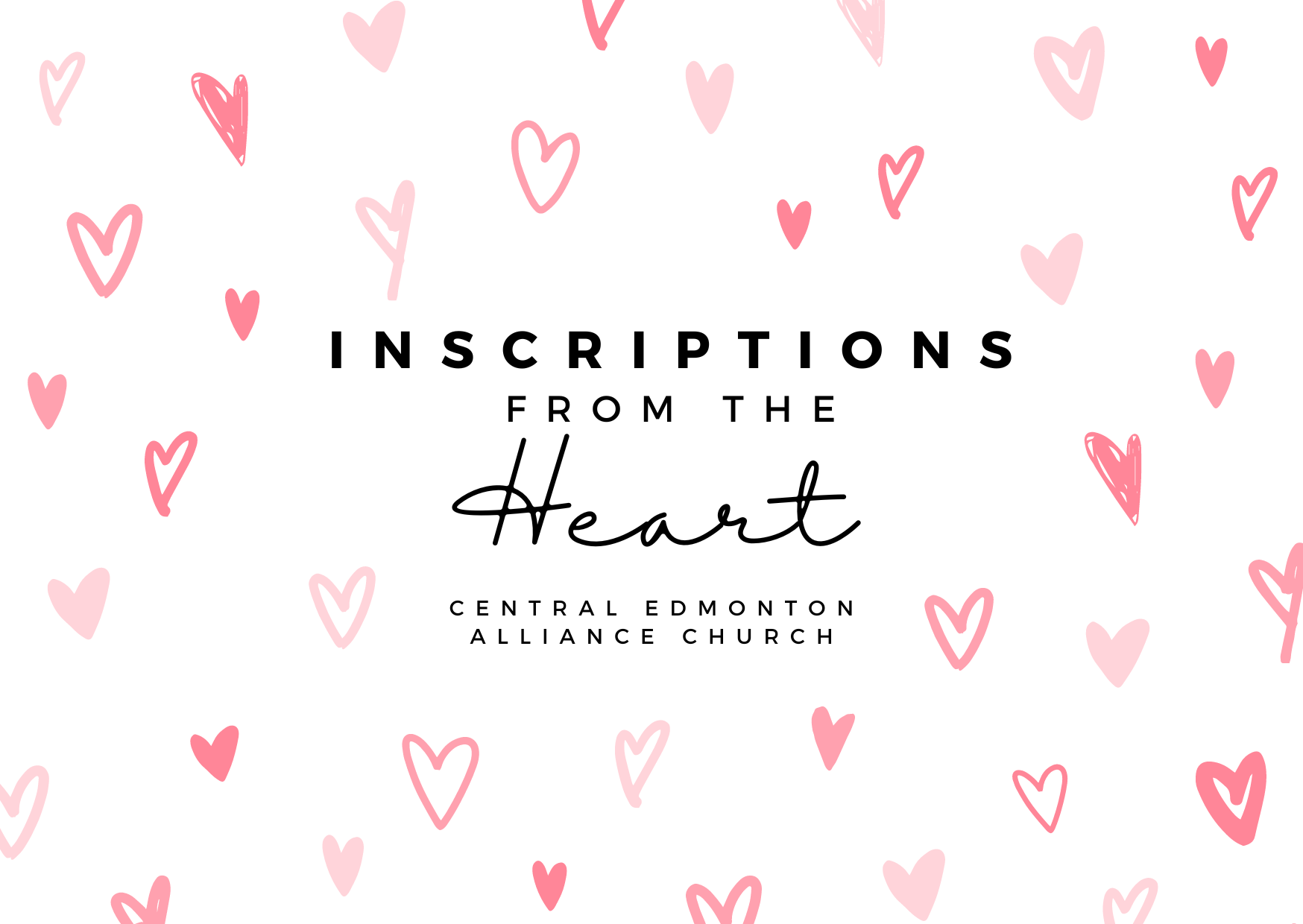 February 25, 2024 - INSCRIPTIONS FROM THE HEART