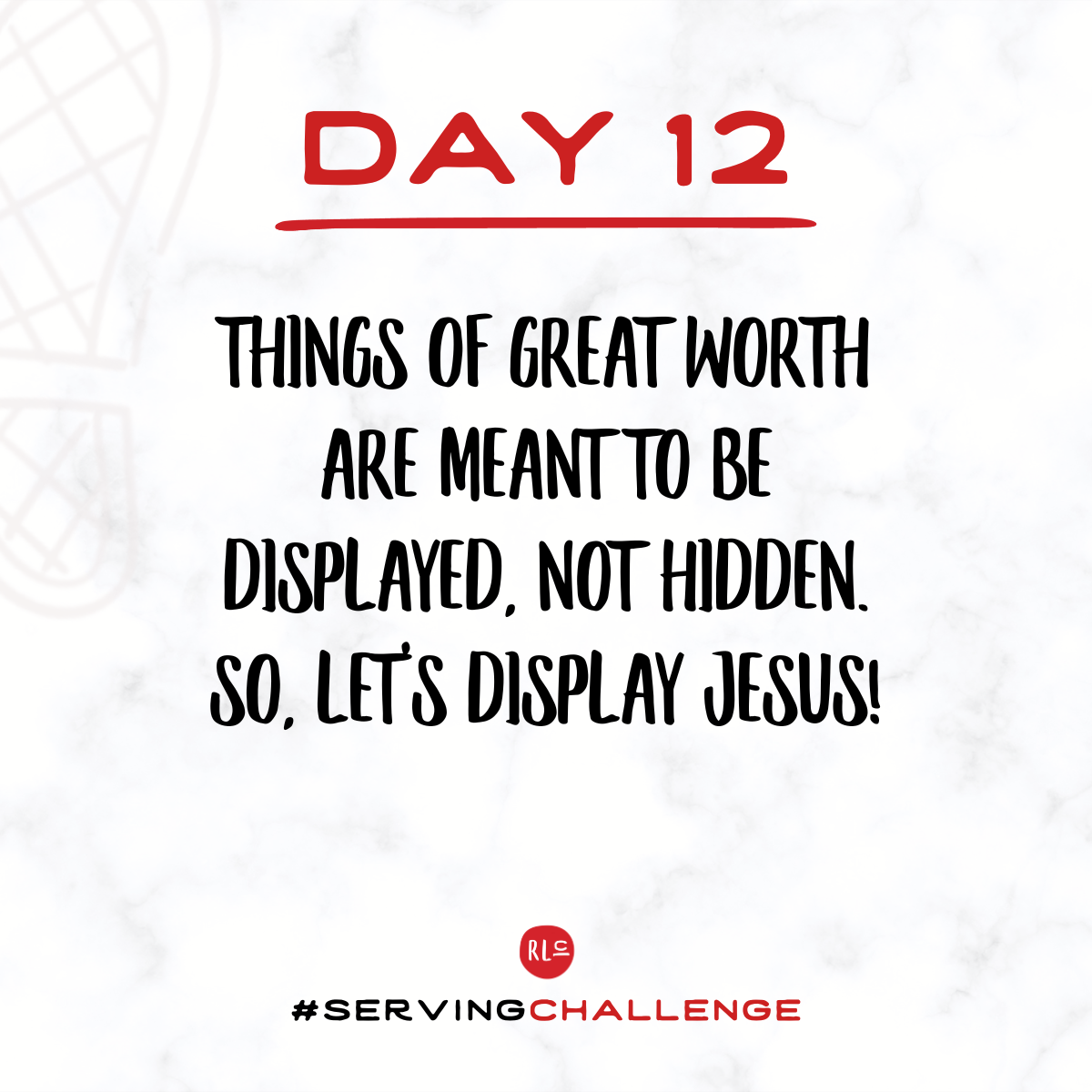Serving Challenge: Day 12