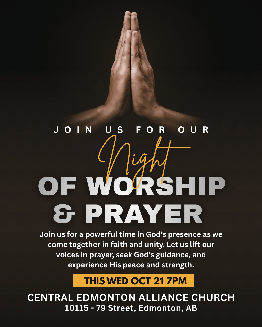 Night of Worship and Prayer