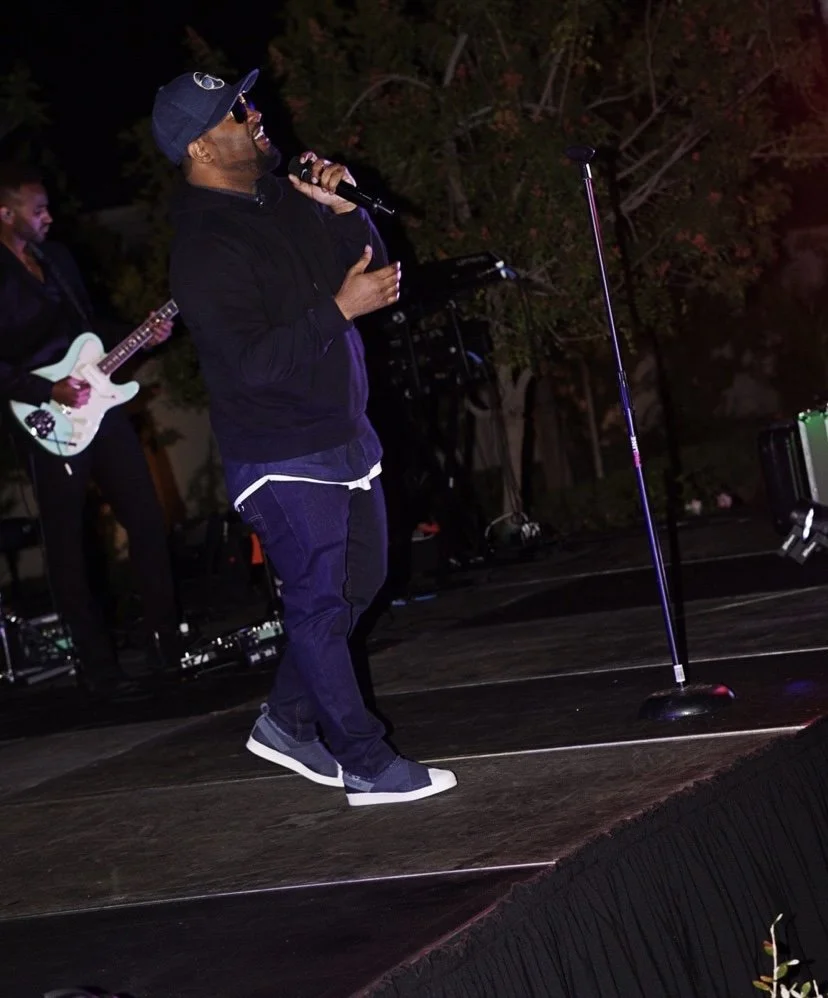 Musiq Soul Child Celebrates LoLos Chicken and Waffles owner “Larry White”