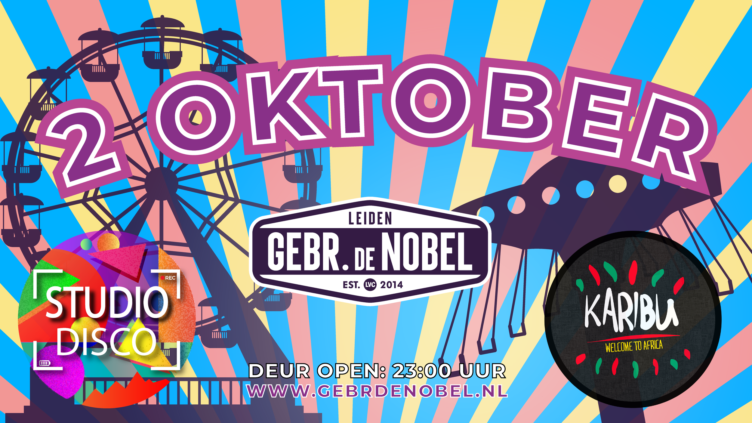 Leidens Ontzet: Studio Disco &amp; Karibu | Gebr. de Nobel