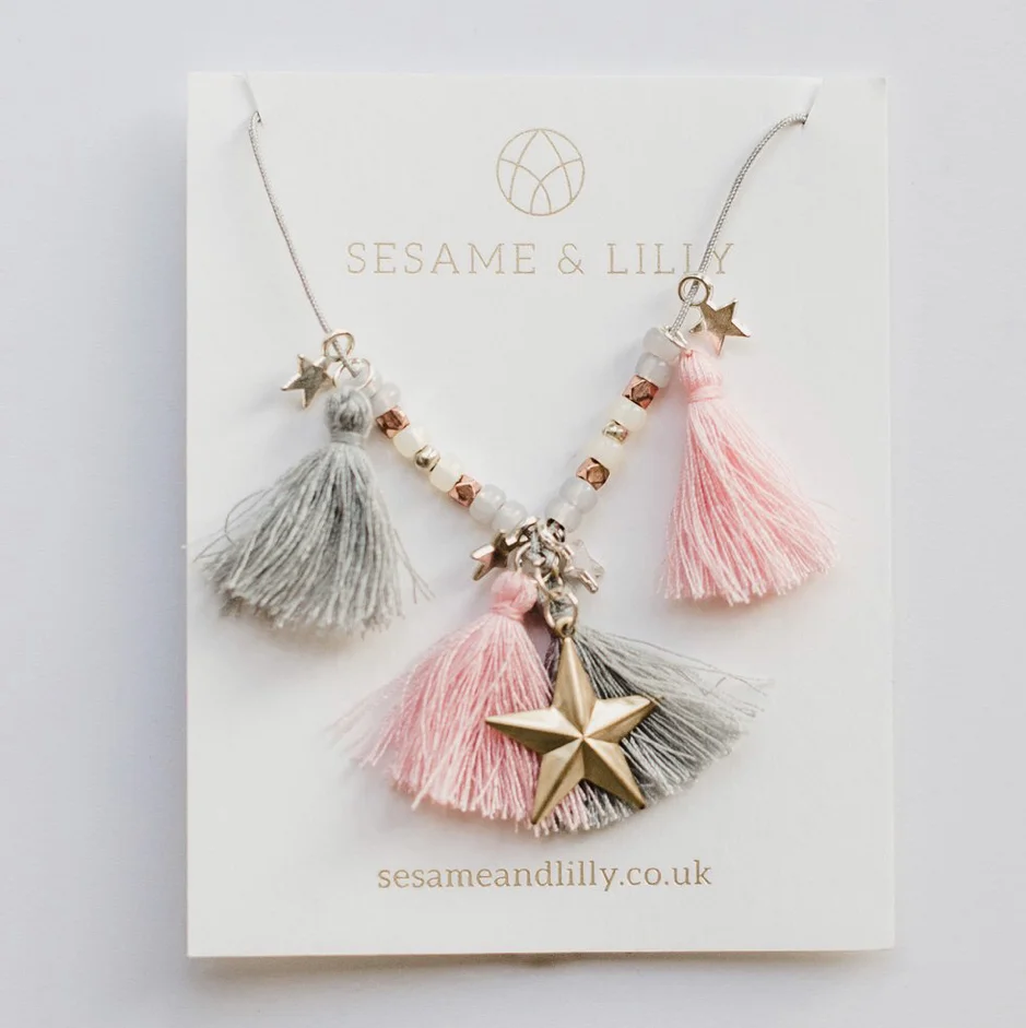 Stocking filler ideas - beautiful accessories from Sesame and Lily. Something beautiful and with a twinkle of magic. The range of hair clips, jewellery and accessories is truly a delight. https://sesameandlilly.co.uk