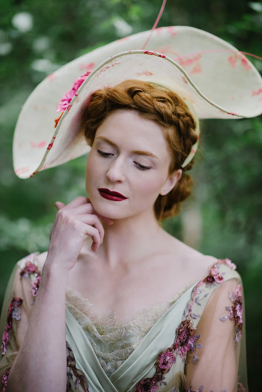 Photographer - Jacqui McSweeney Dresses - Jo Fleming Design Makeup - Harriet Rainbow