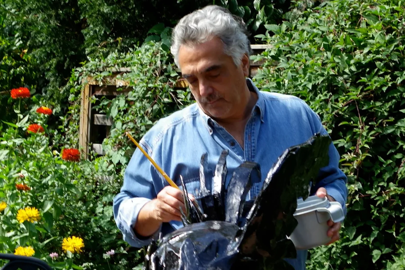 The design, construction and finishing of my sculptures take place in my studio and shop. &nbsp;It is a hands on activity that I enjoy greatly. &nbsp;However, I am limited by the physical spaces I have. &nbsp;I found working with materials suitable …