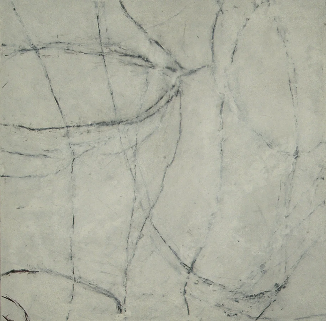   Funnel Study (#15) , oil and graphite on wood 