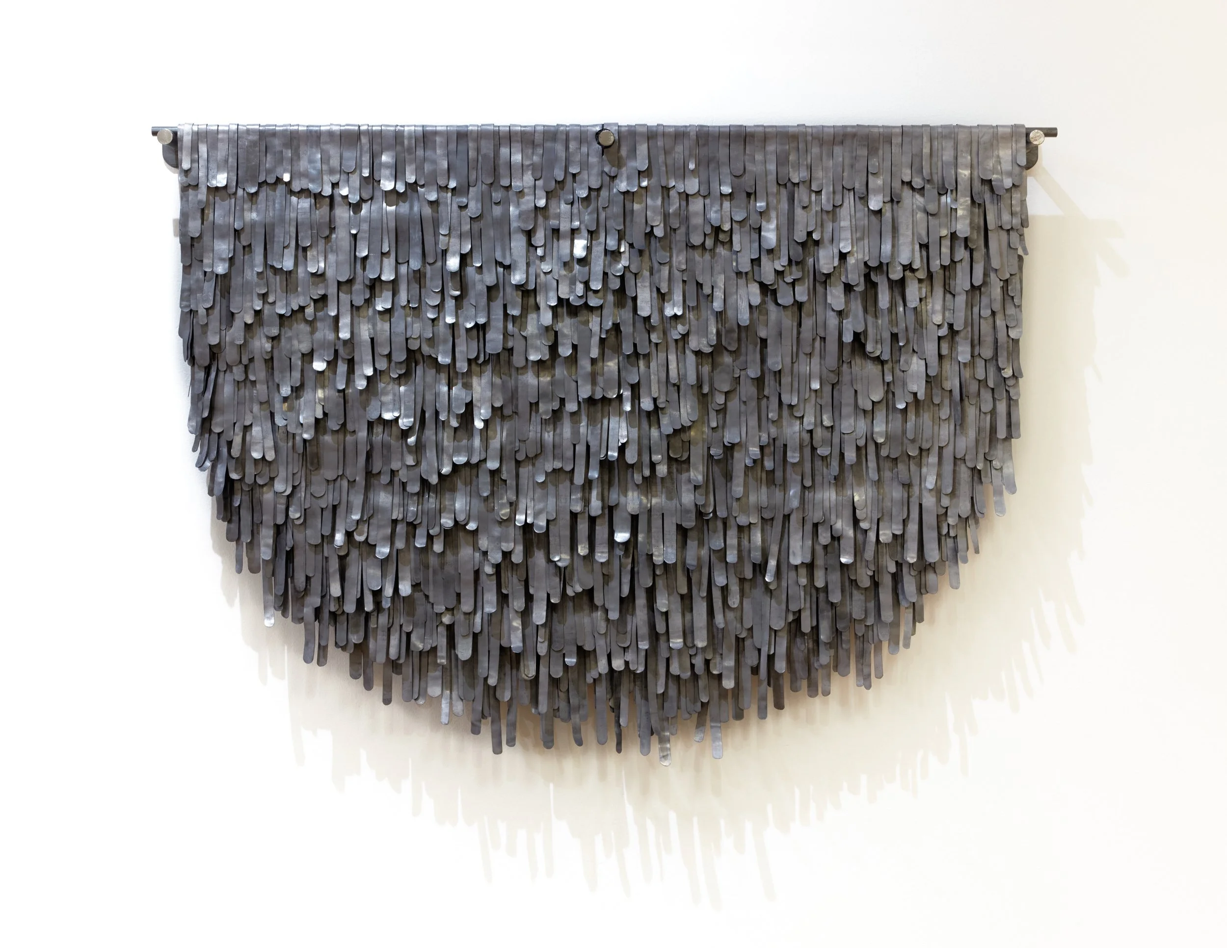   Retrices (Starling) , lead on canvas 