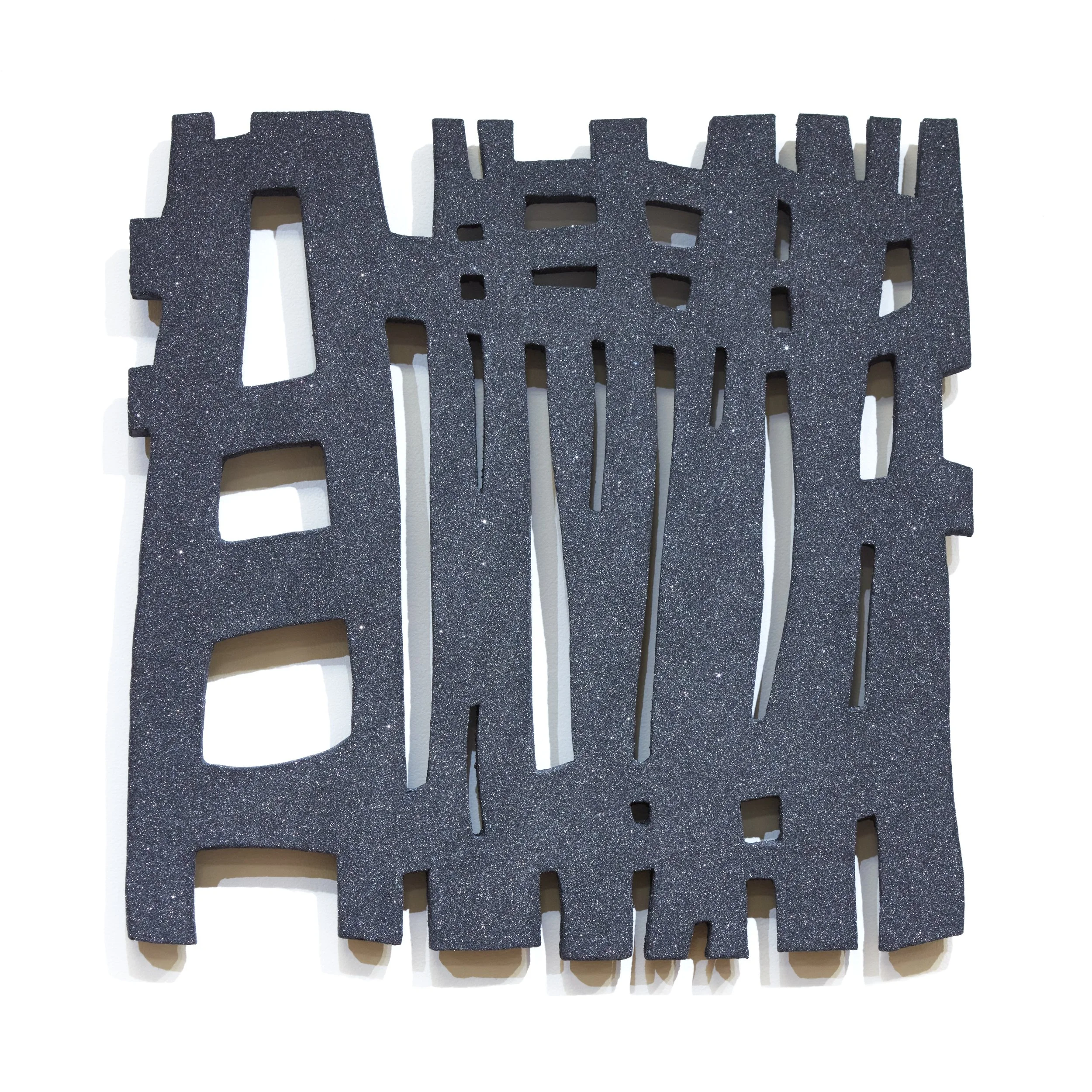   Shadow Shadow (#4) , ceramic with silicon carbide 