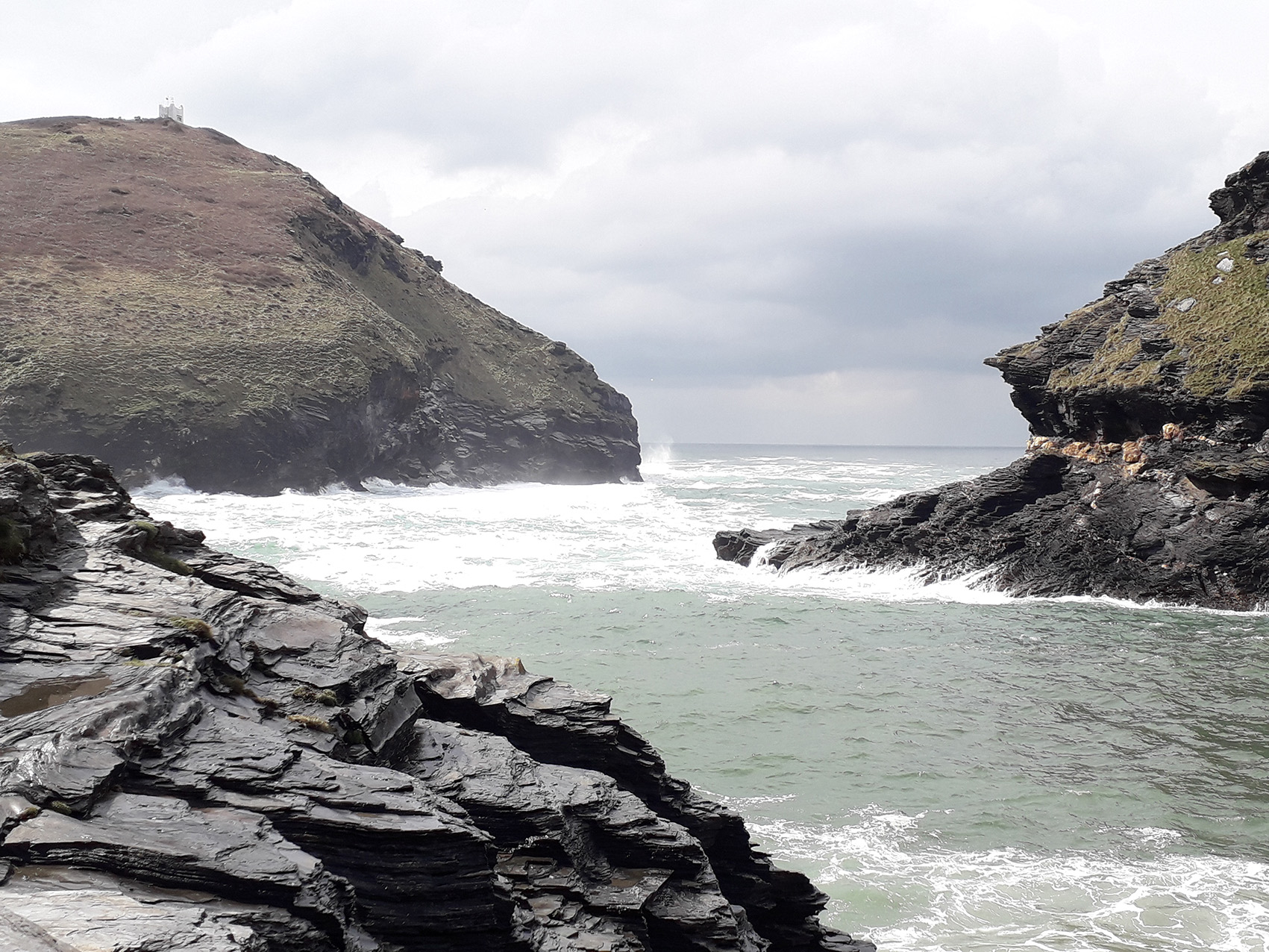 Boscastle fishing harbour in Cornwall near Penrose Burden luxury holiday cottages.jpg