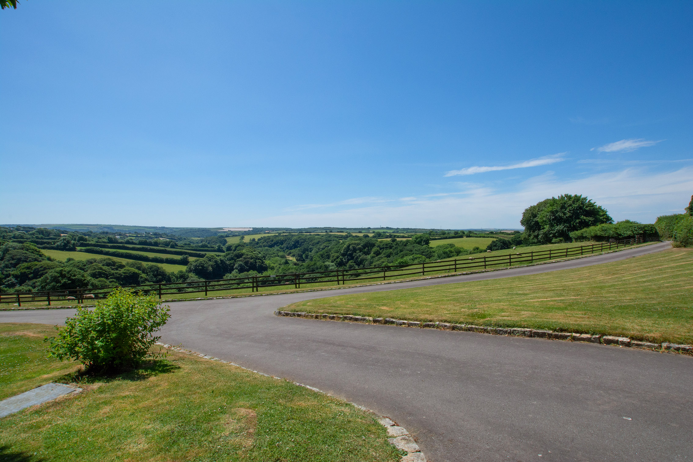 The view from Penrose Burden luxury self catering converted barn holiday cottages in North Cornwall 07.jpg