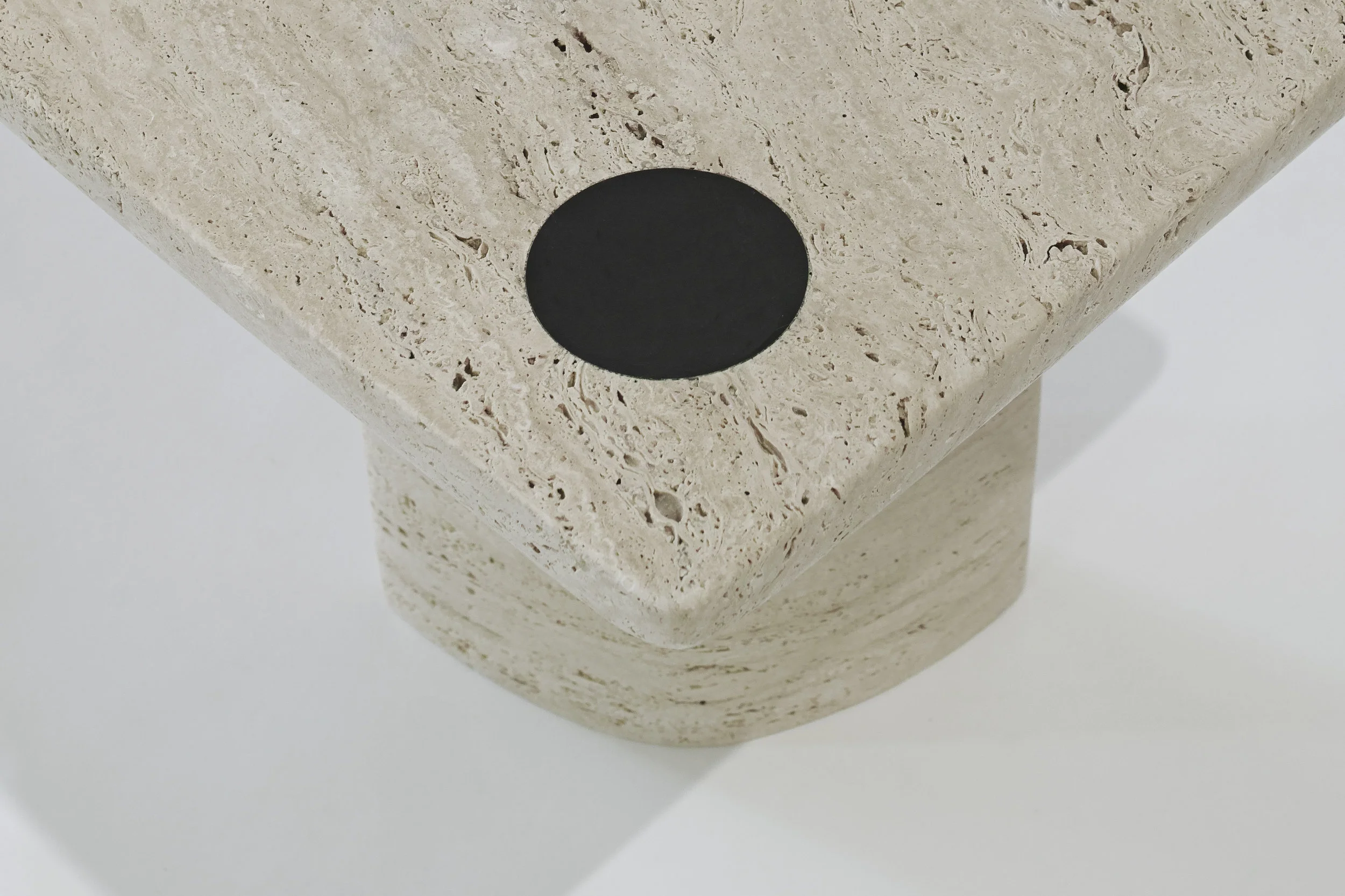 'Shifting Times' Sibylle Tarazi tala noir inlay