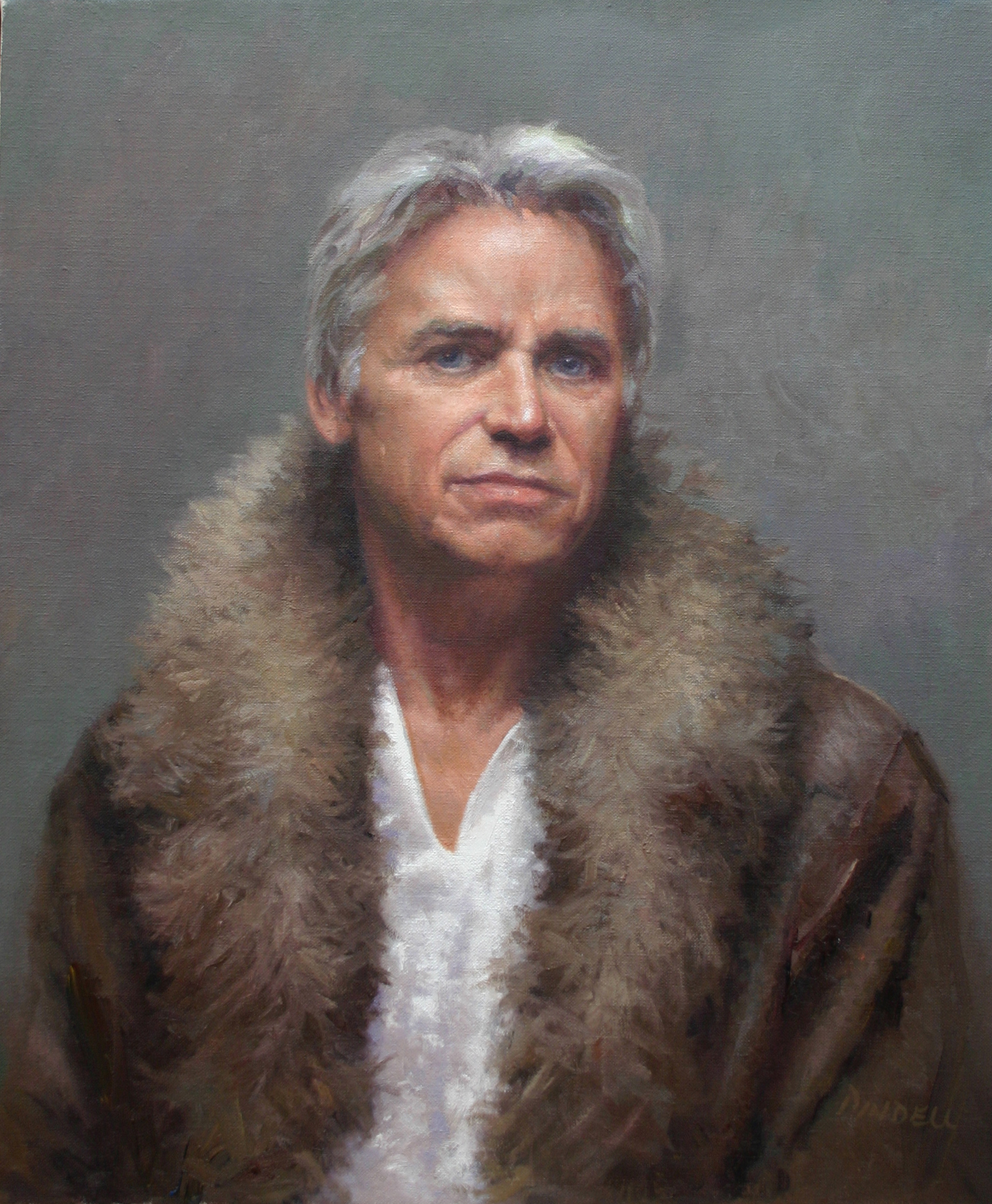 Man with a Fur Collar