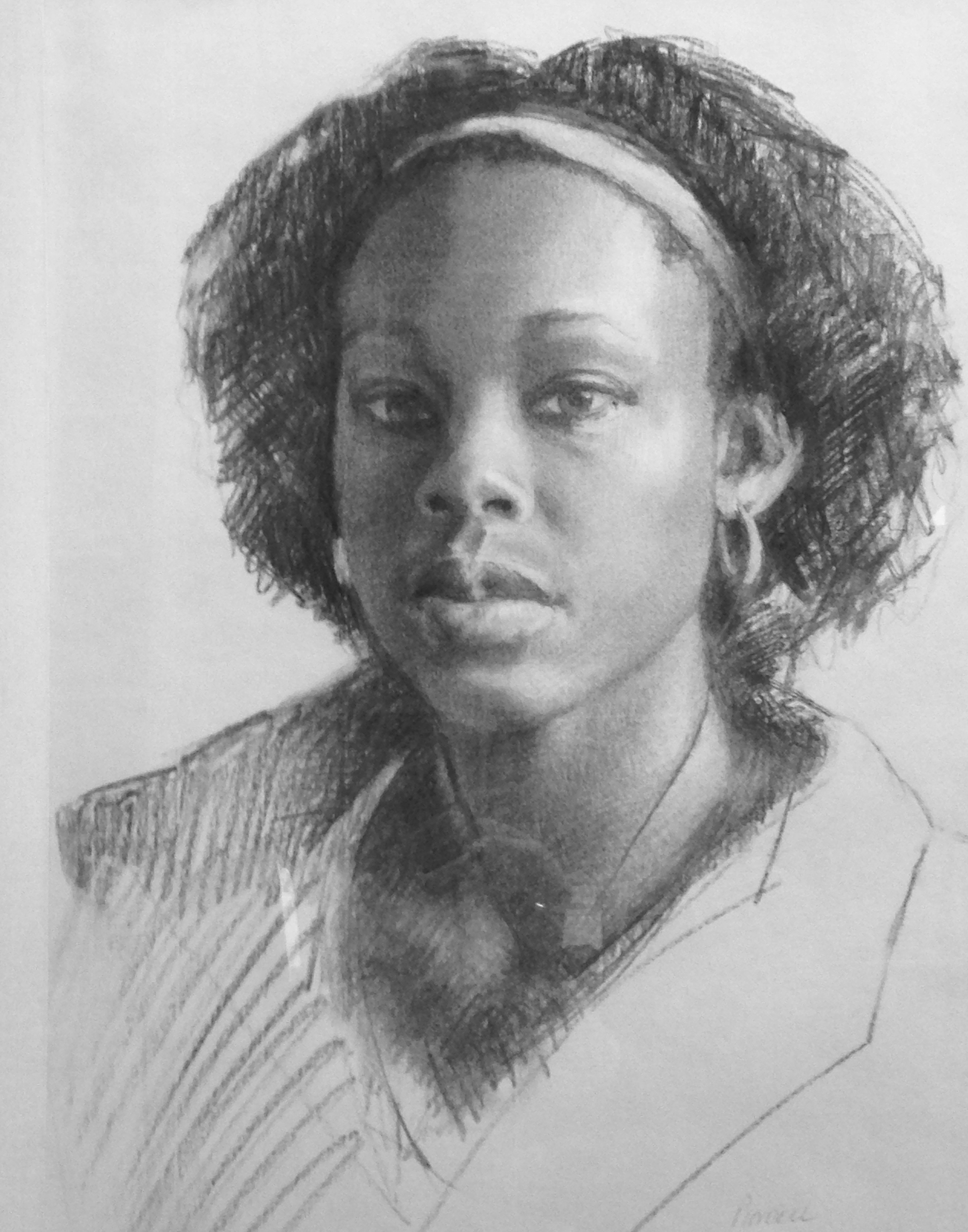 Kai, Study for Rembrandt's Gold Chain